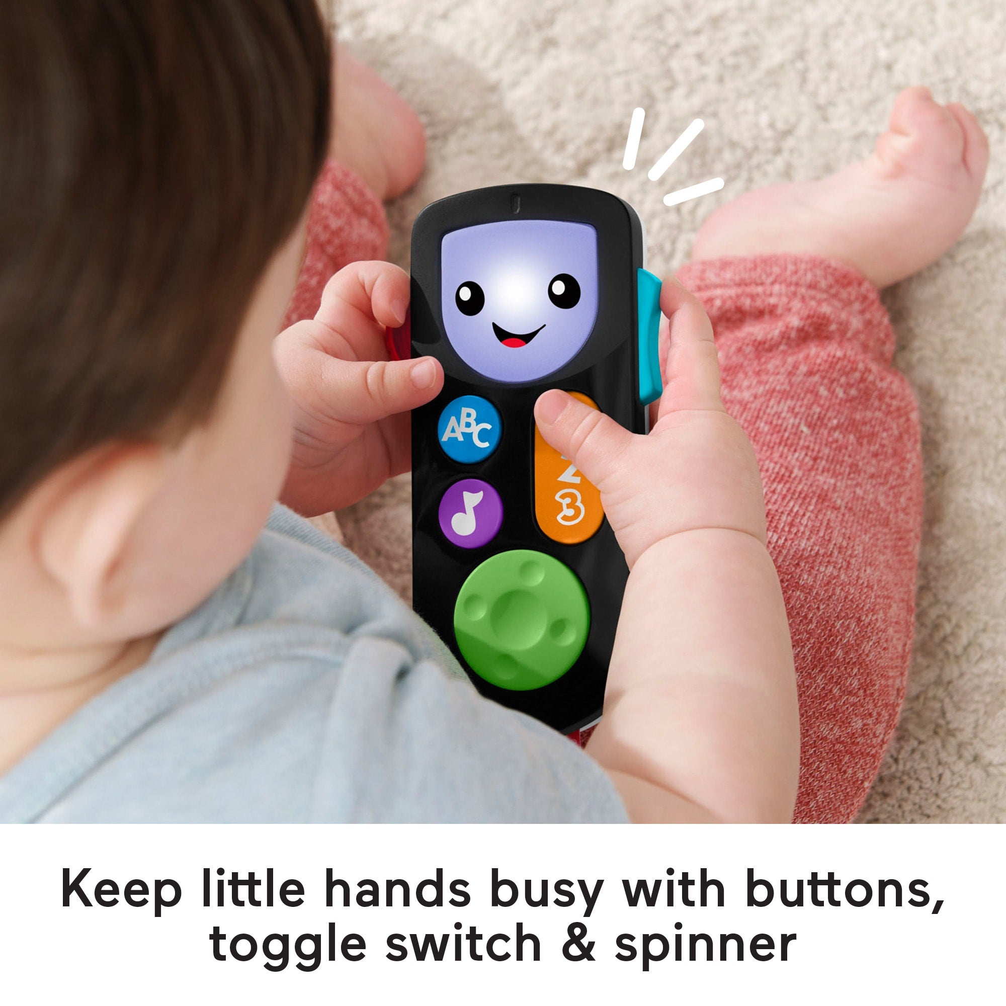 Fisher-Price Laugh & Learn Stream & Learn Remote Electronic Learning Toy For Infants - Image 4