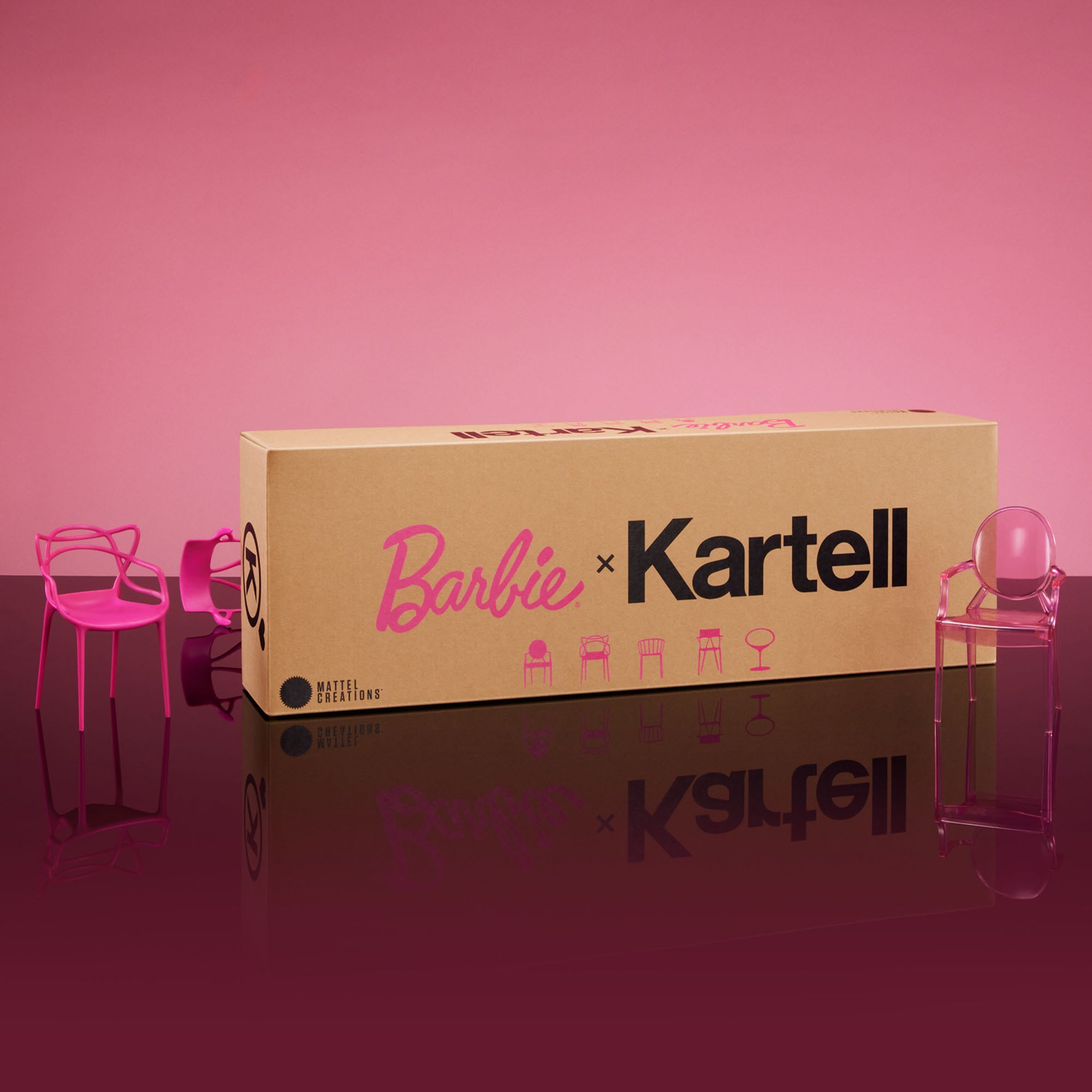 Barbie x Kartell 5-Piece Doll-Sized Chair Set - Image 11