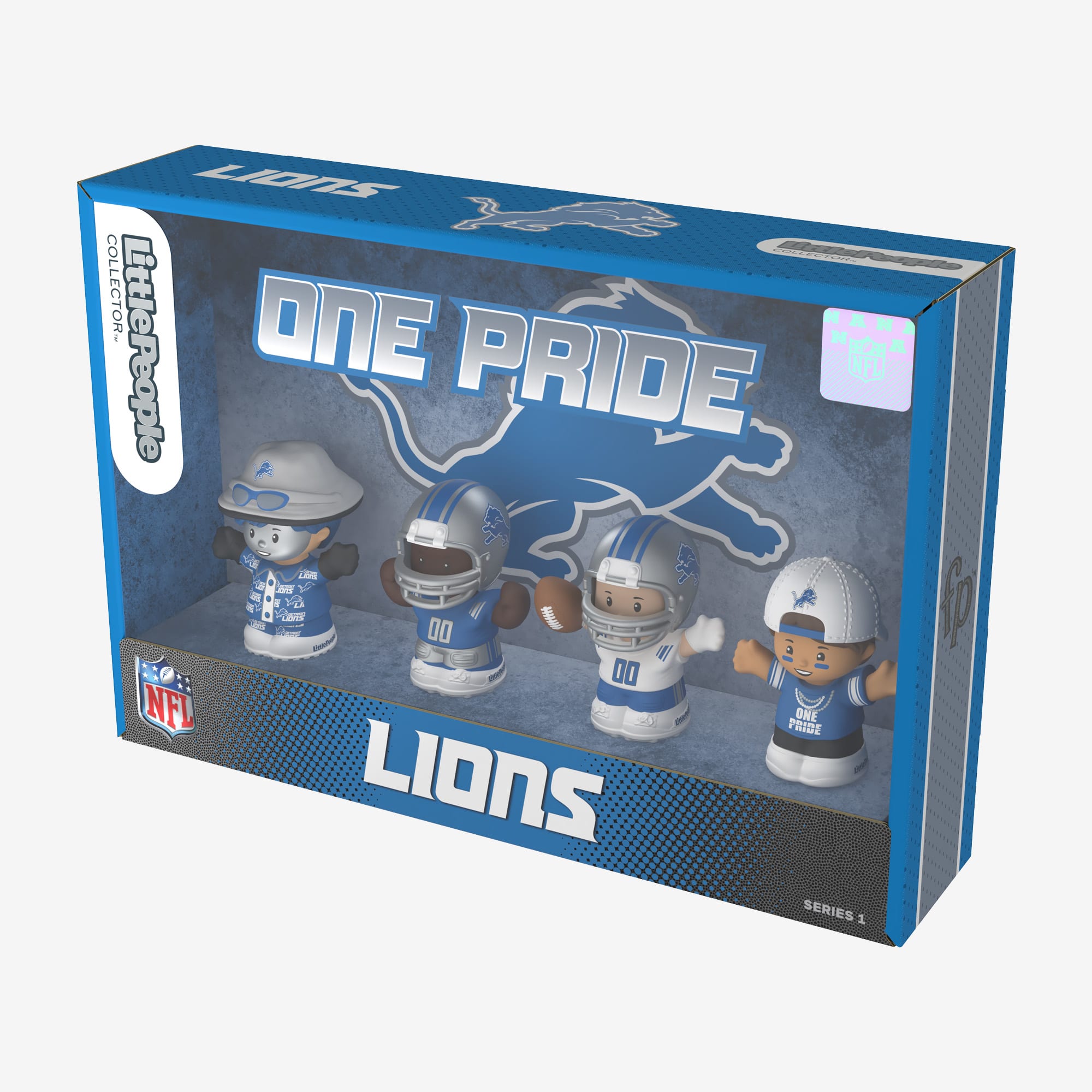 Little People Collector x NFL Detroit Lions Set - Image 11