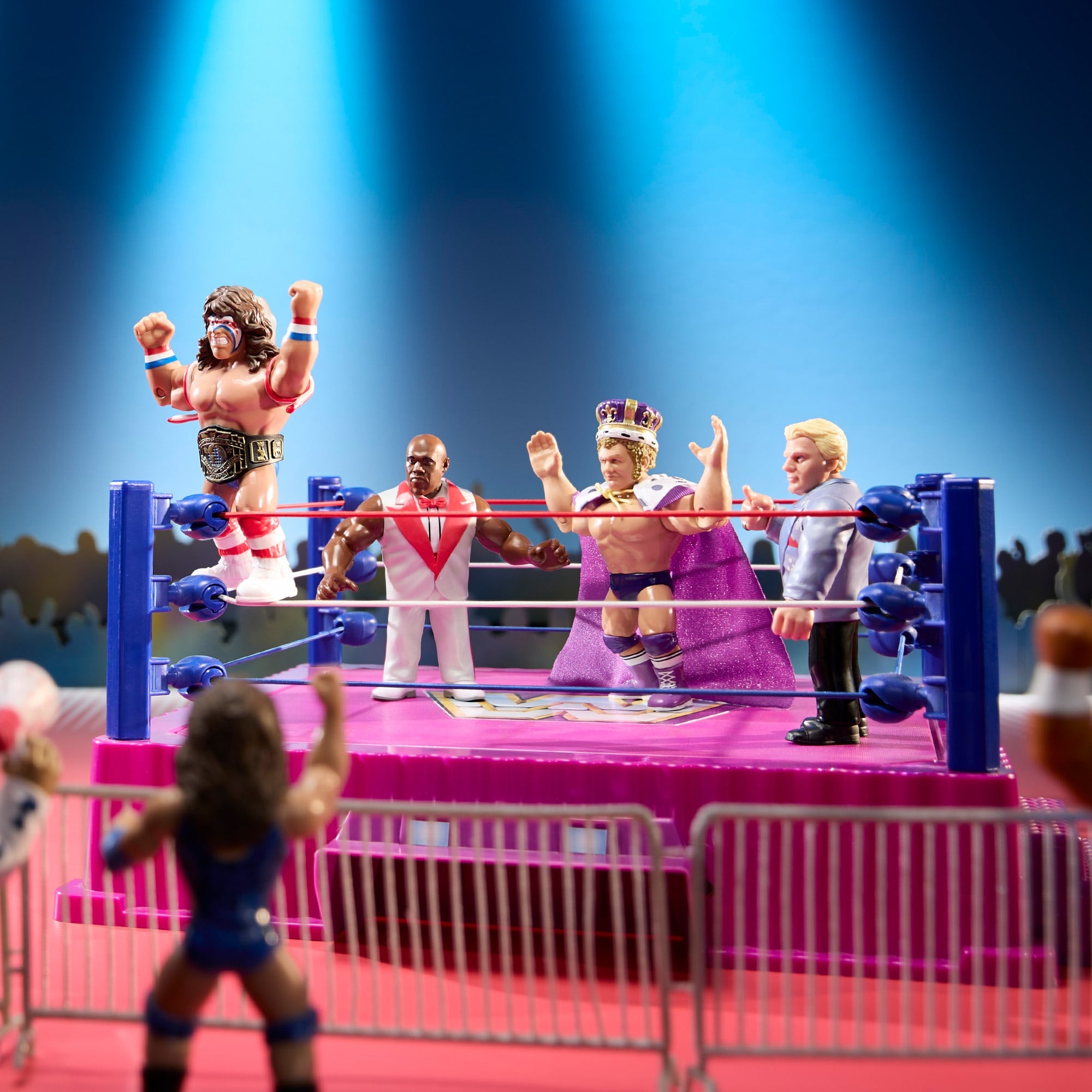 WWE Official Retro 4-Pack Action Figures - Image 4