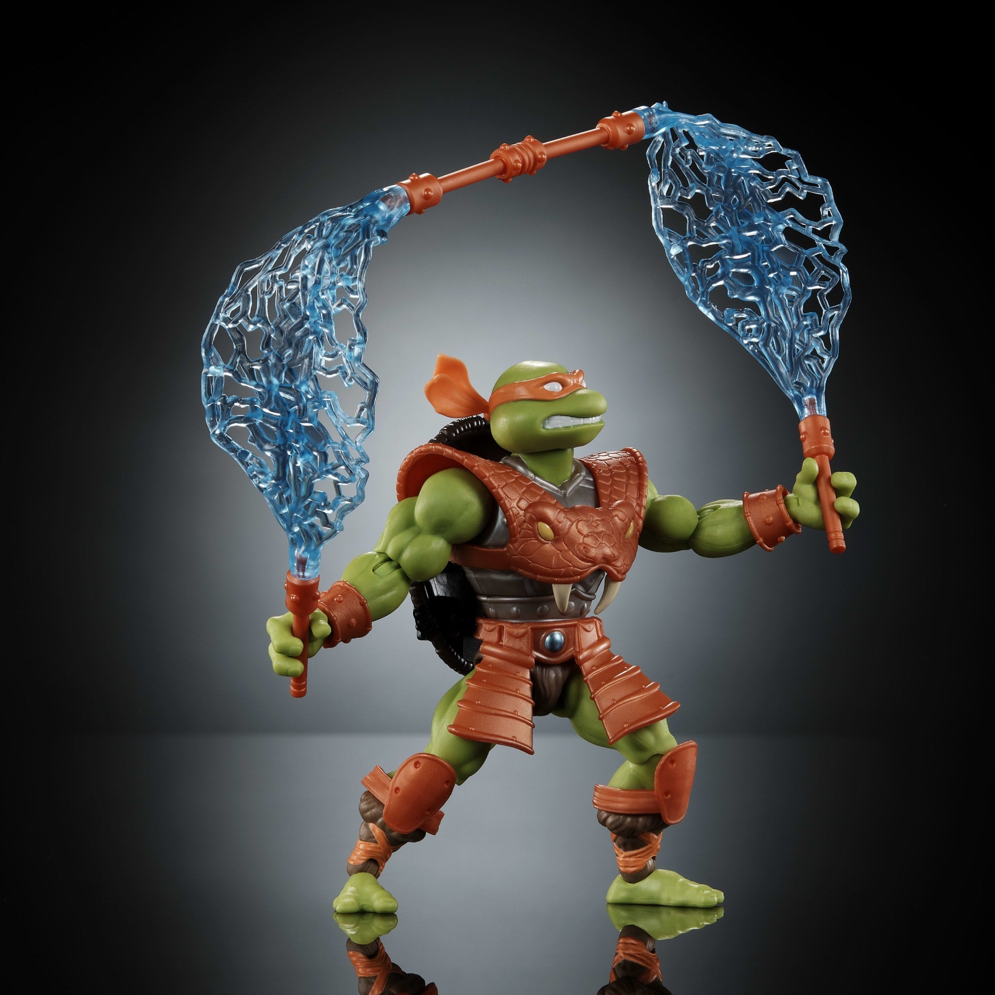 Masters of the Universe Tartarugas of Grayskull Figura de Ação Michelangelo de 5.5 polegadas - Image 4