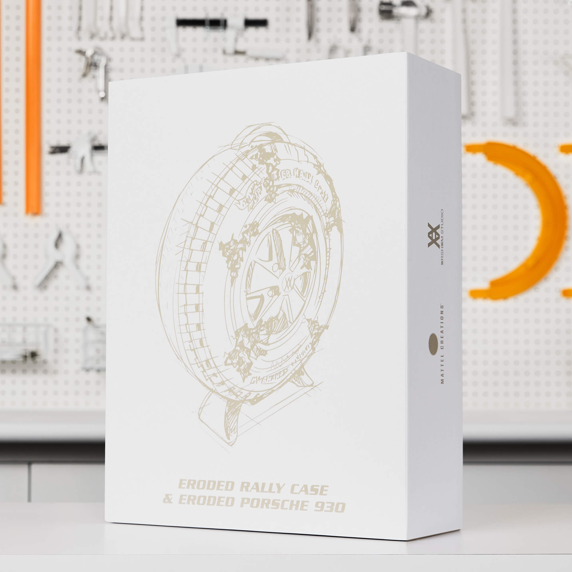 Hot Wheels x Daniel Arsham Eroded Porsche 930 and Rally Case - Image 21