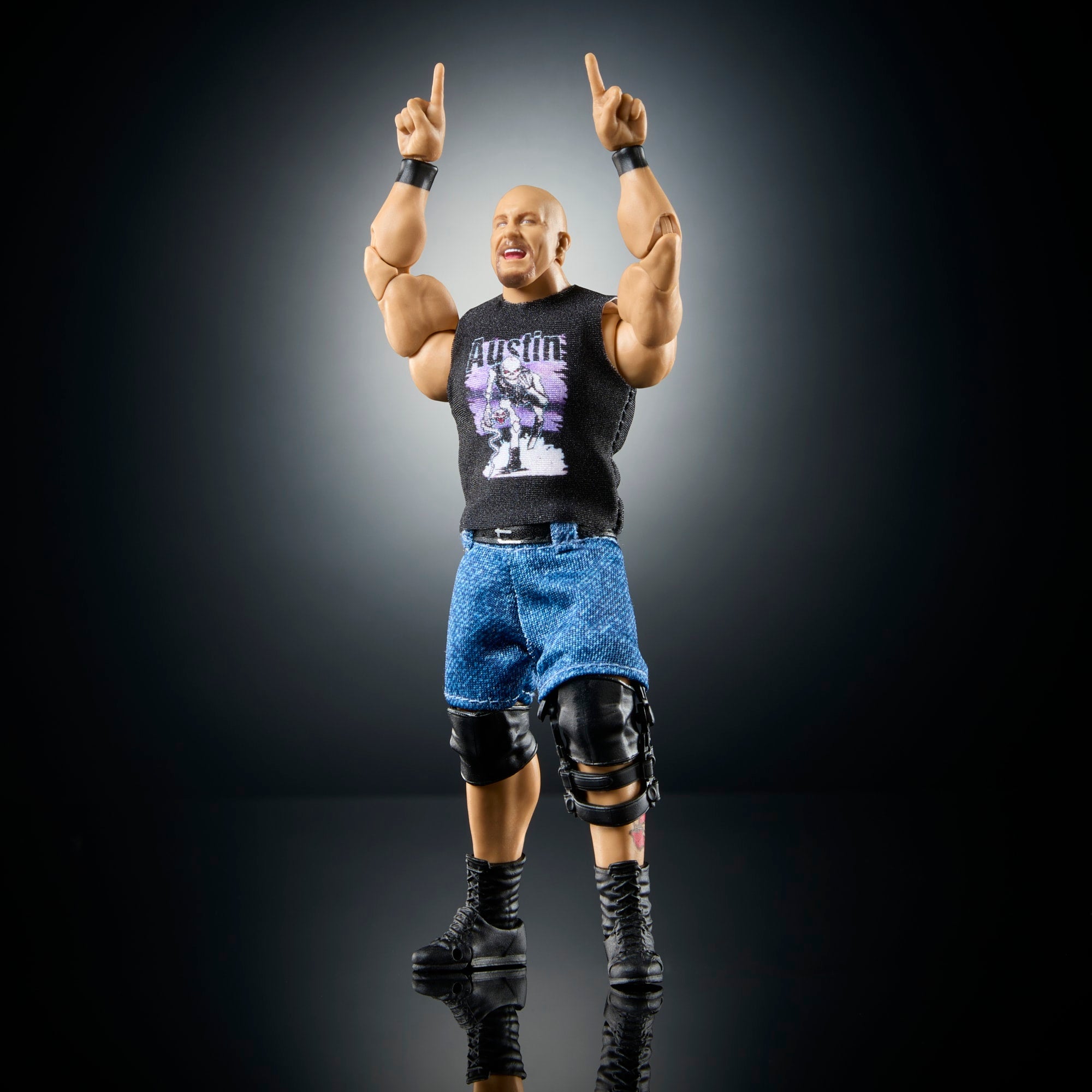 WWE Ultimate Edition Monday Night War 'stone Cold' Steve Austin Action Figure - Image 5
