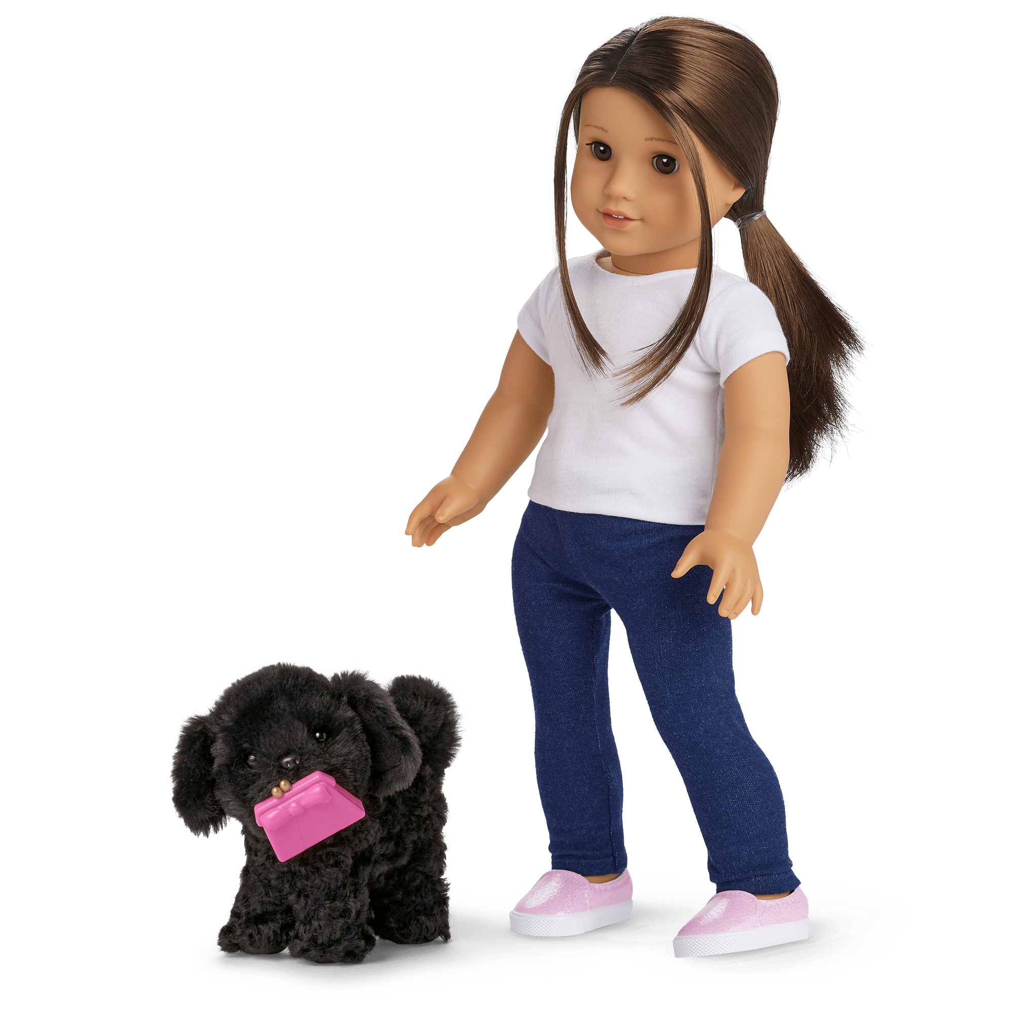 Shi-Poo Sweetie Dog for 18-inch Dolls & Fancy Pet Fashion Accessories - Image 5