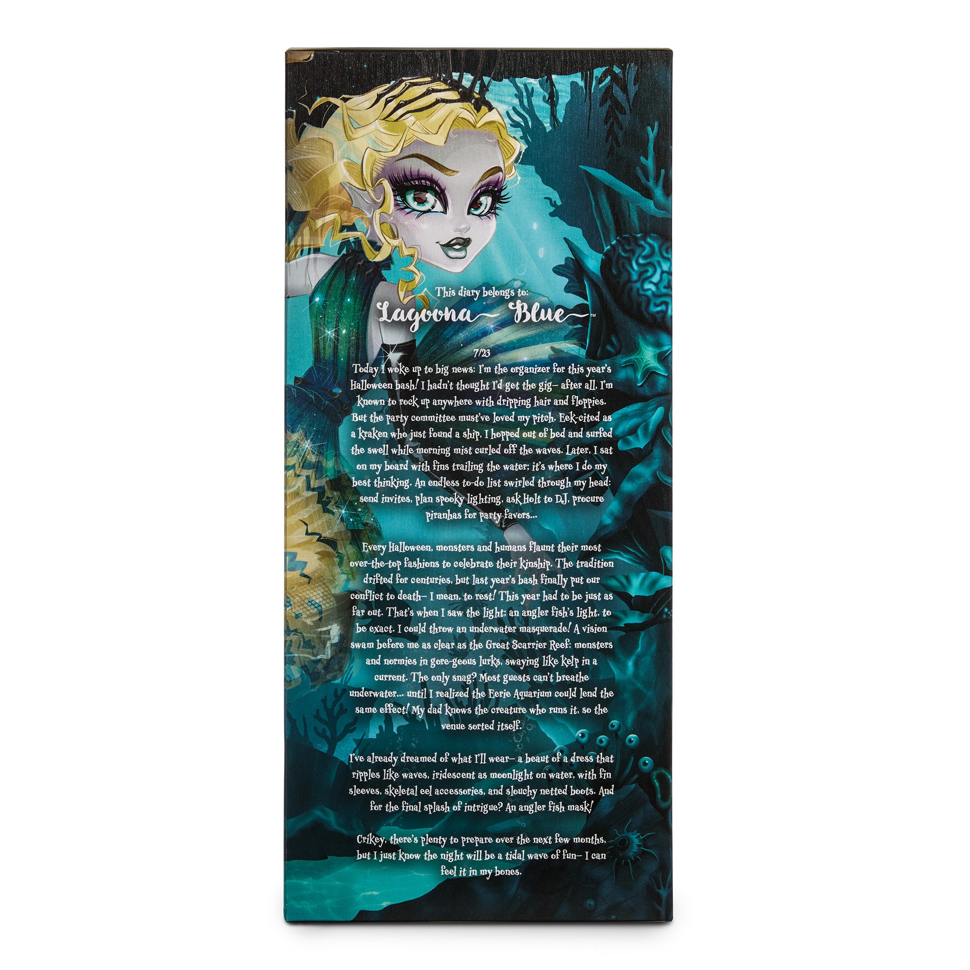 Monster High Skullector Ghouls Rule Lagoona Blue Doll - Image 8
