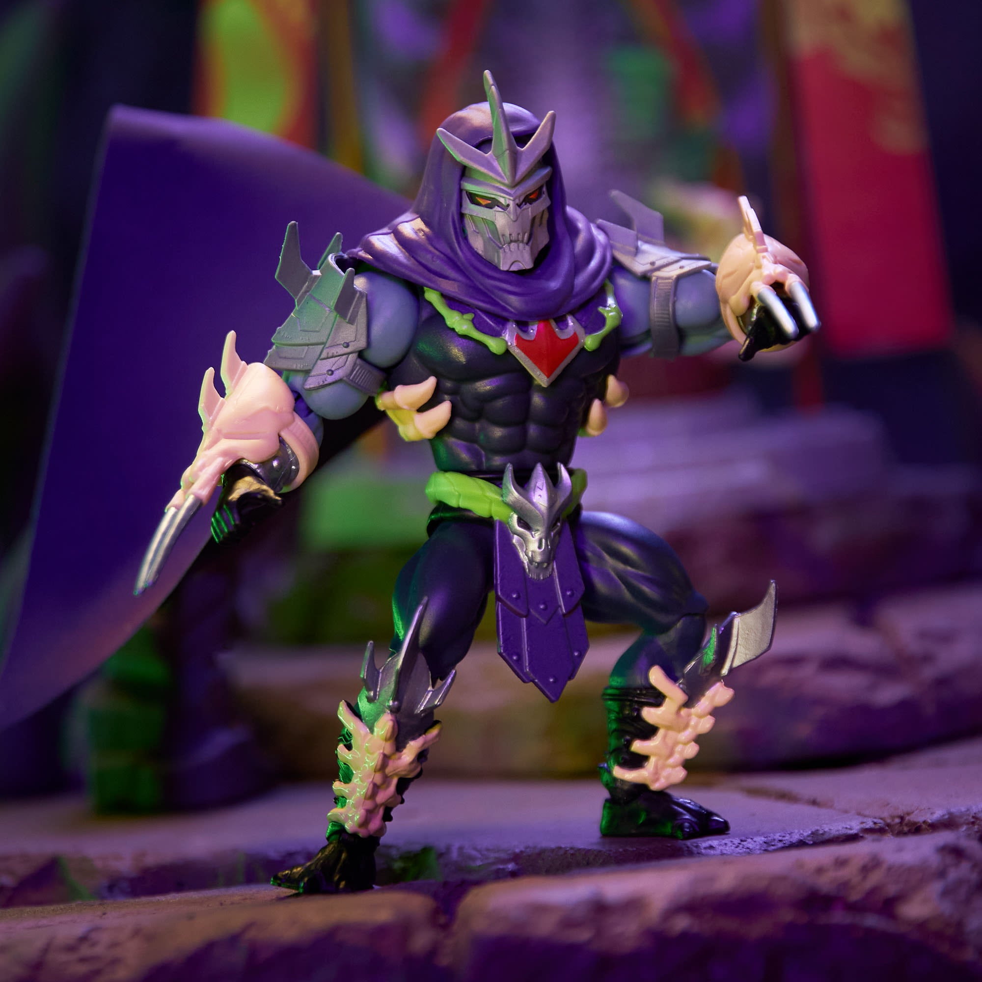 Turtles of Grayskull Skele-Shredder Action Figure - Image 2