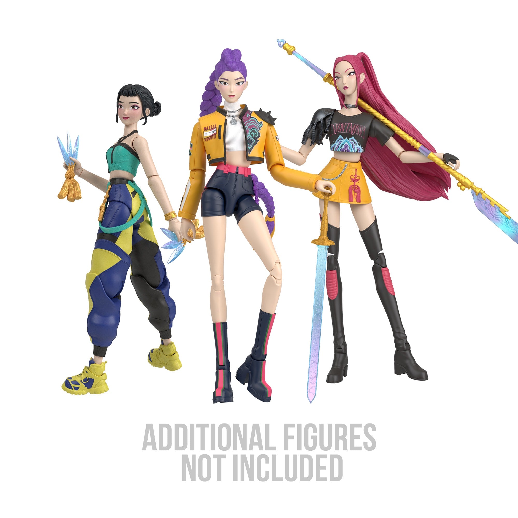 KPop Demon Hunters Zoey Action Figure - Image 3