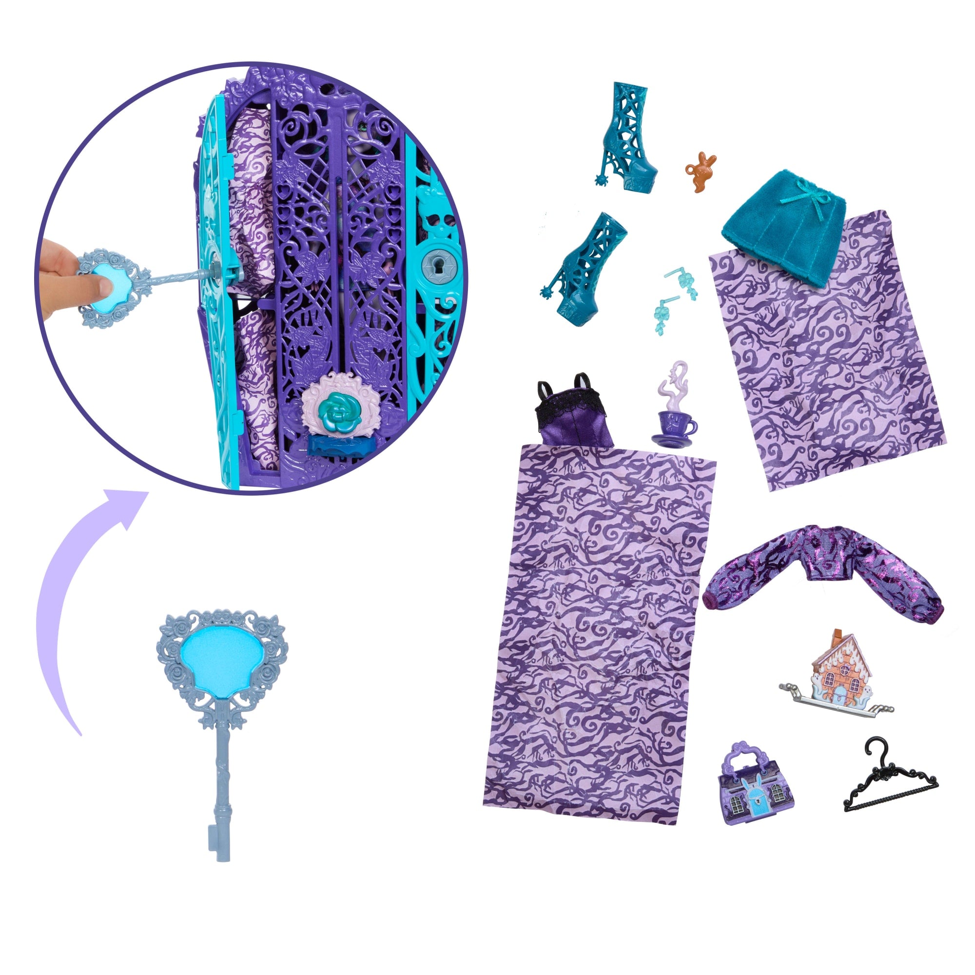 Monster High Muñeca Skulltimate Secrets Garden Mysteries Sorpresa - Image 4