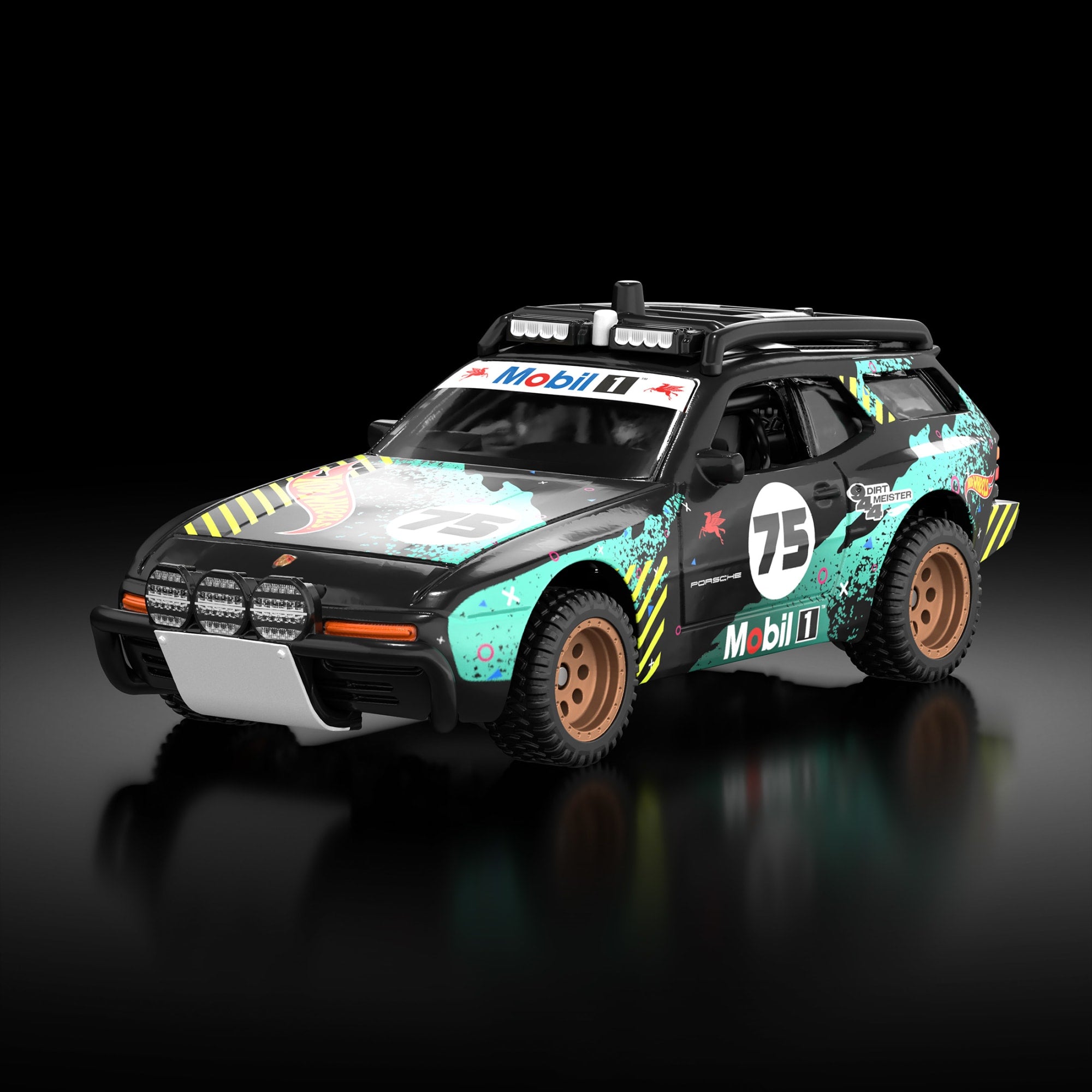 Hot Wheels Mobil 1 Porsche Dirtmeister 944 - Image 12