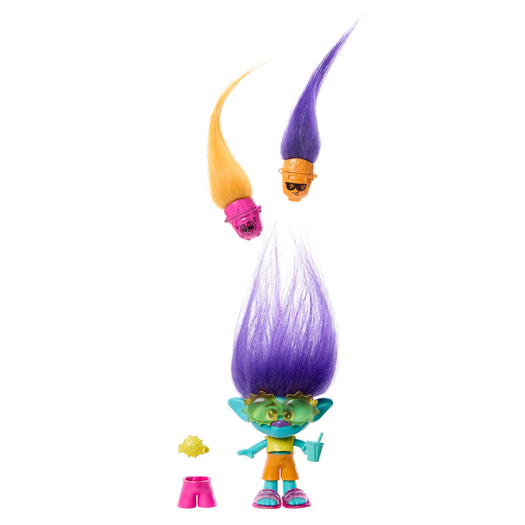 Dreamworks Trolls Band Together Petite Poupée Hair Pops– Branche