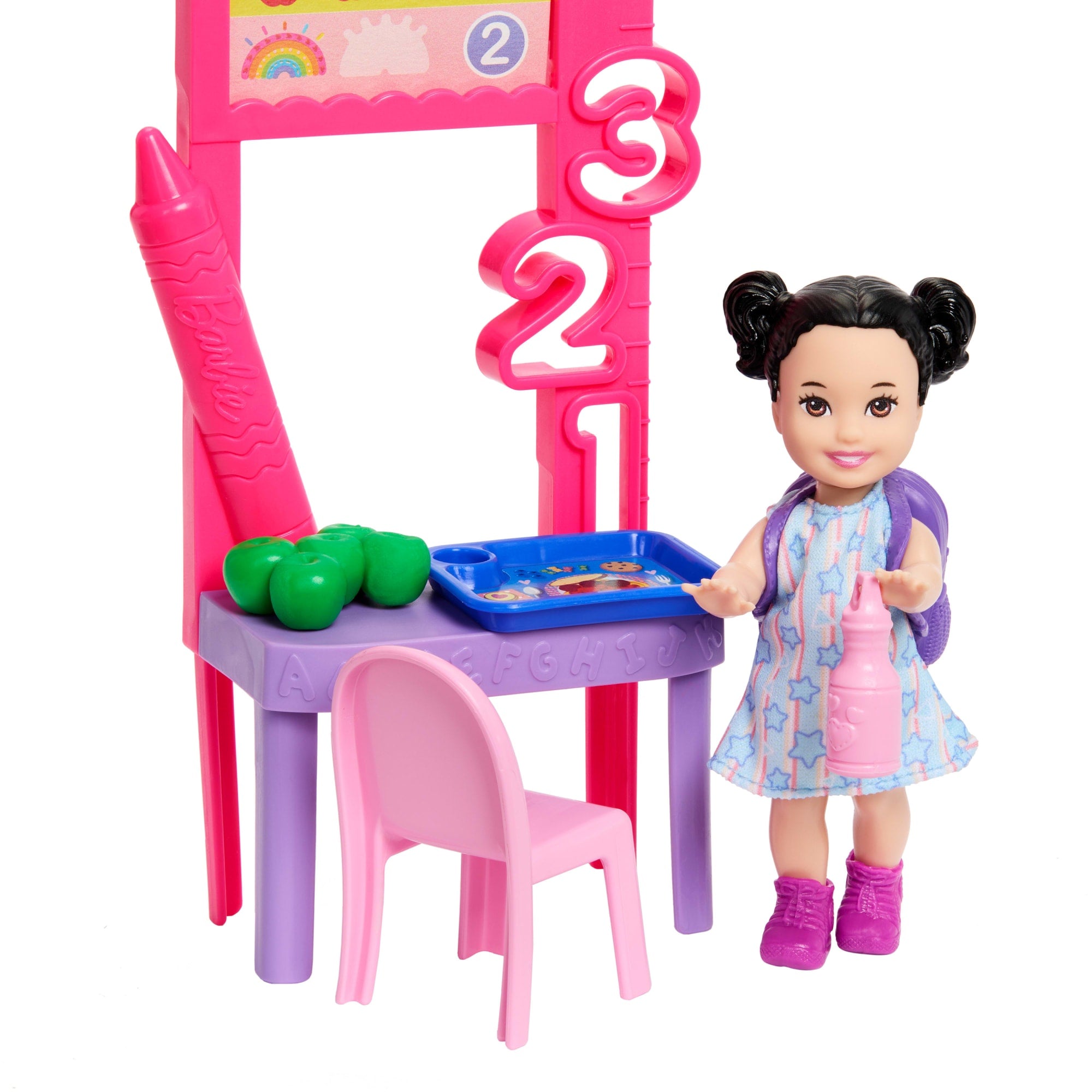 Barbie Careers Teacher Playset With Fashon Doll. Toddler Doll. Classroom Board & Accessories - Image 3