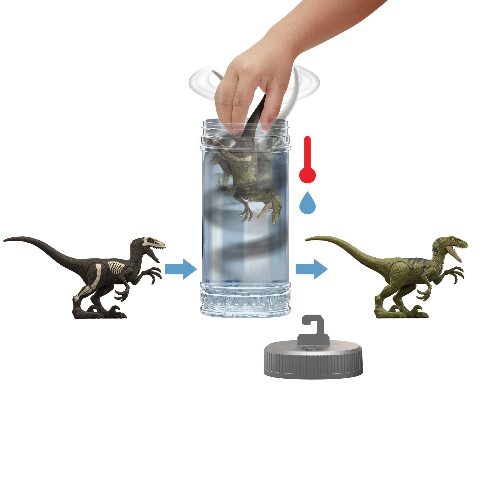 Jurassic World-Assortiment Dino Color Reveal-Dinosaures Surprises - Image 2