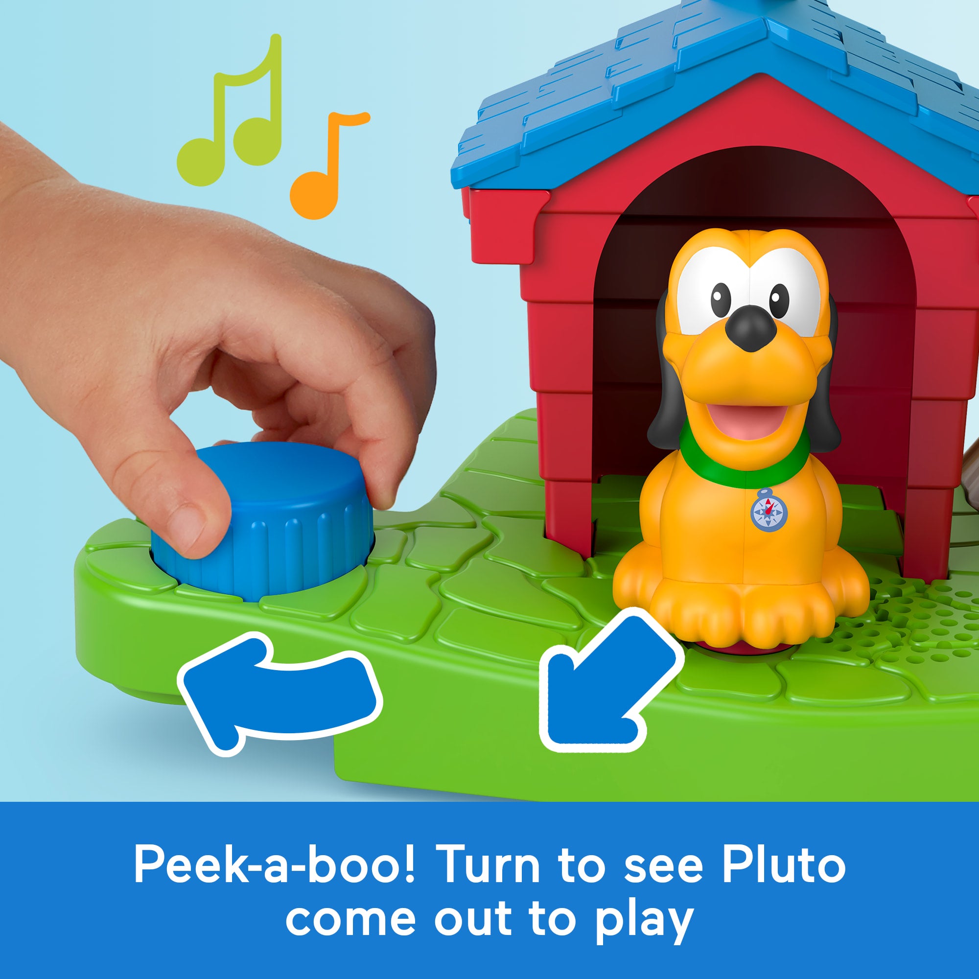 Fisher-Price Little People Disney Jr Mickey & Minnie Tree Fort Toddler Musical Playset & Figures - Image 4