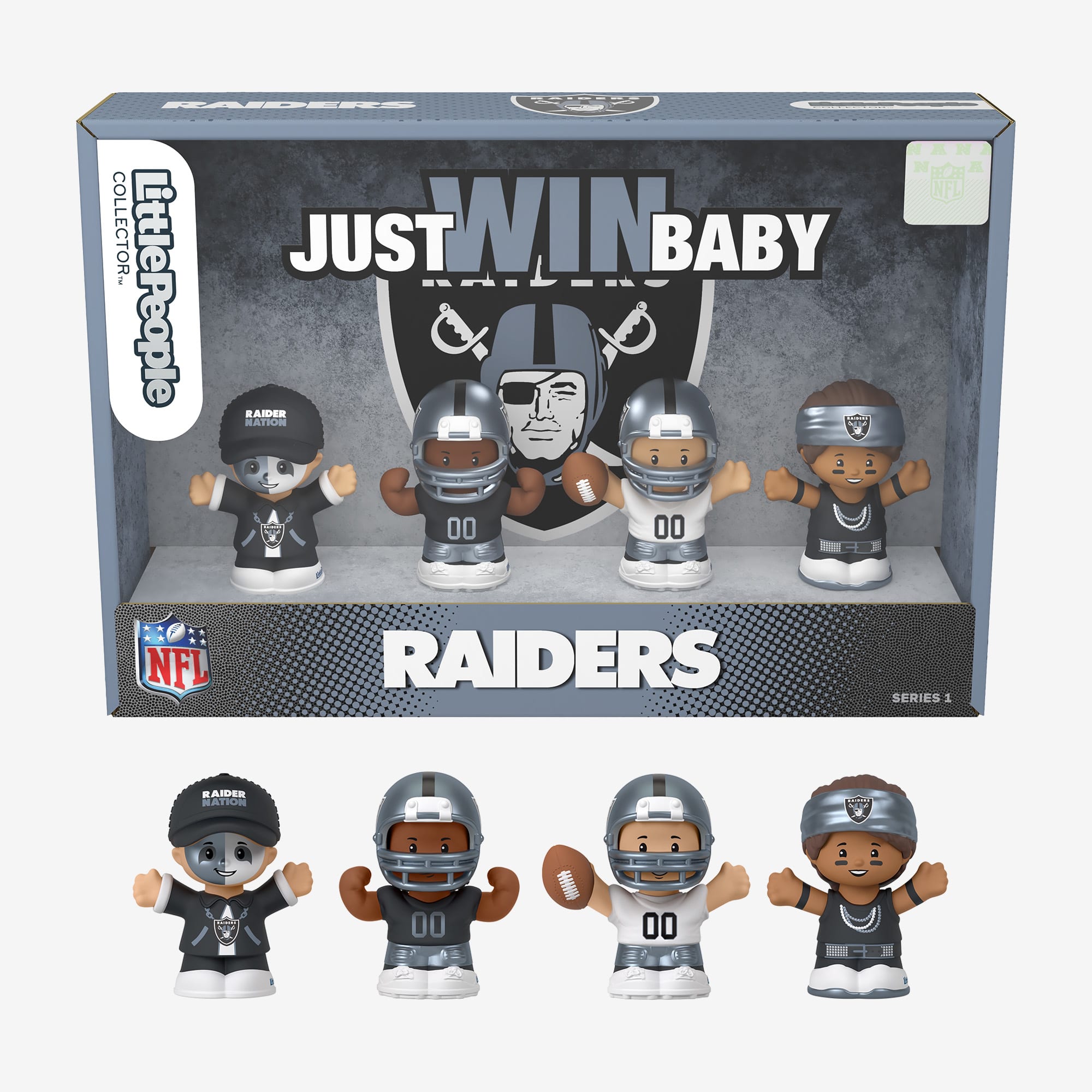 Little People Collector x NFL Las Vegas Raiders Set - Image 3