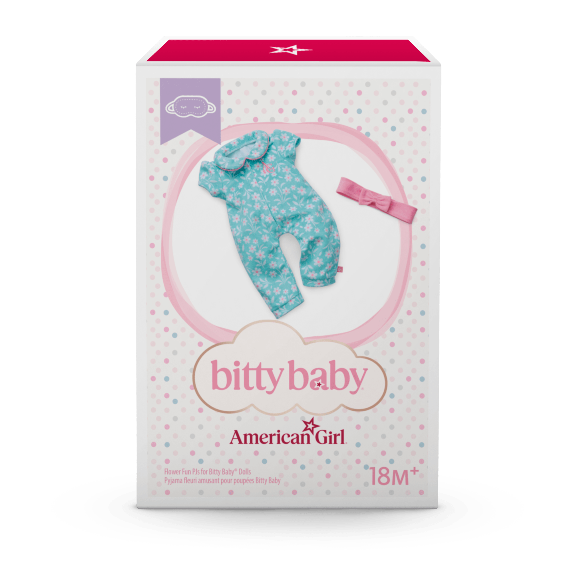Flower Fun PJs for Little Girls & Bitty Baby® Dolls - Image 6