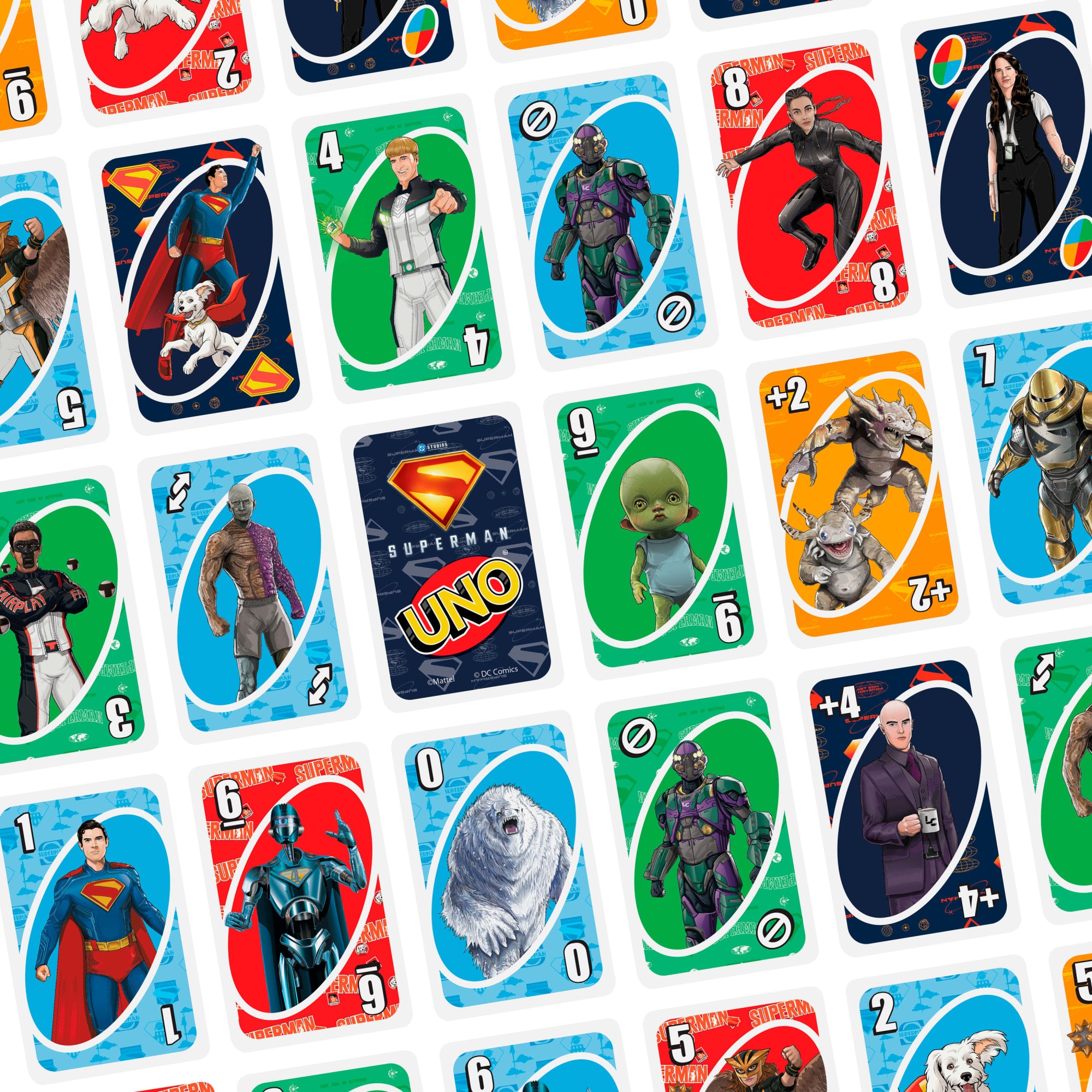 UNO Superman Card Game For Kid. Adult & Family Nights. Toy Collectible Inspired By The Movie - Image 4
