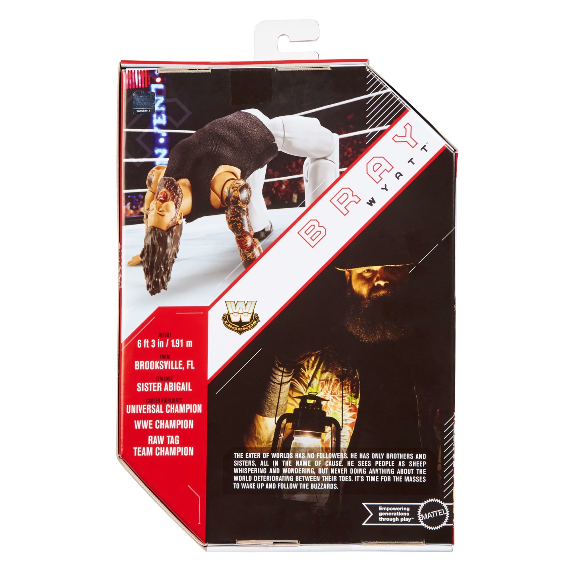 WWE Legends Ultimate Edition Bray Wyatt Action Figure & Accessories Set. 6-Inch Collectible - Image 6