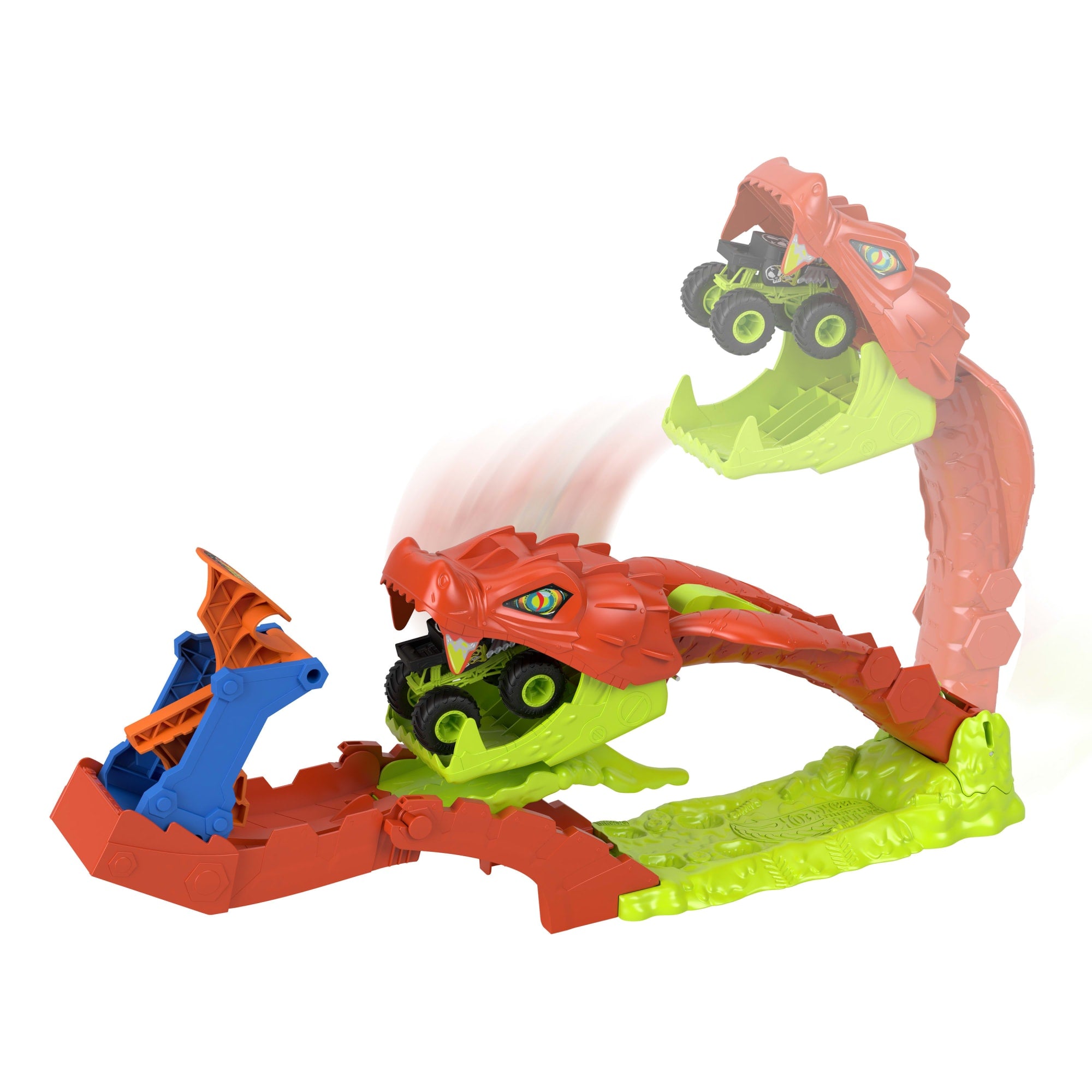 Hot Wheels Coffret Monster Trucks L'Attaque du Serpent - Image 4