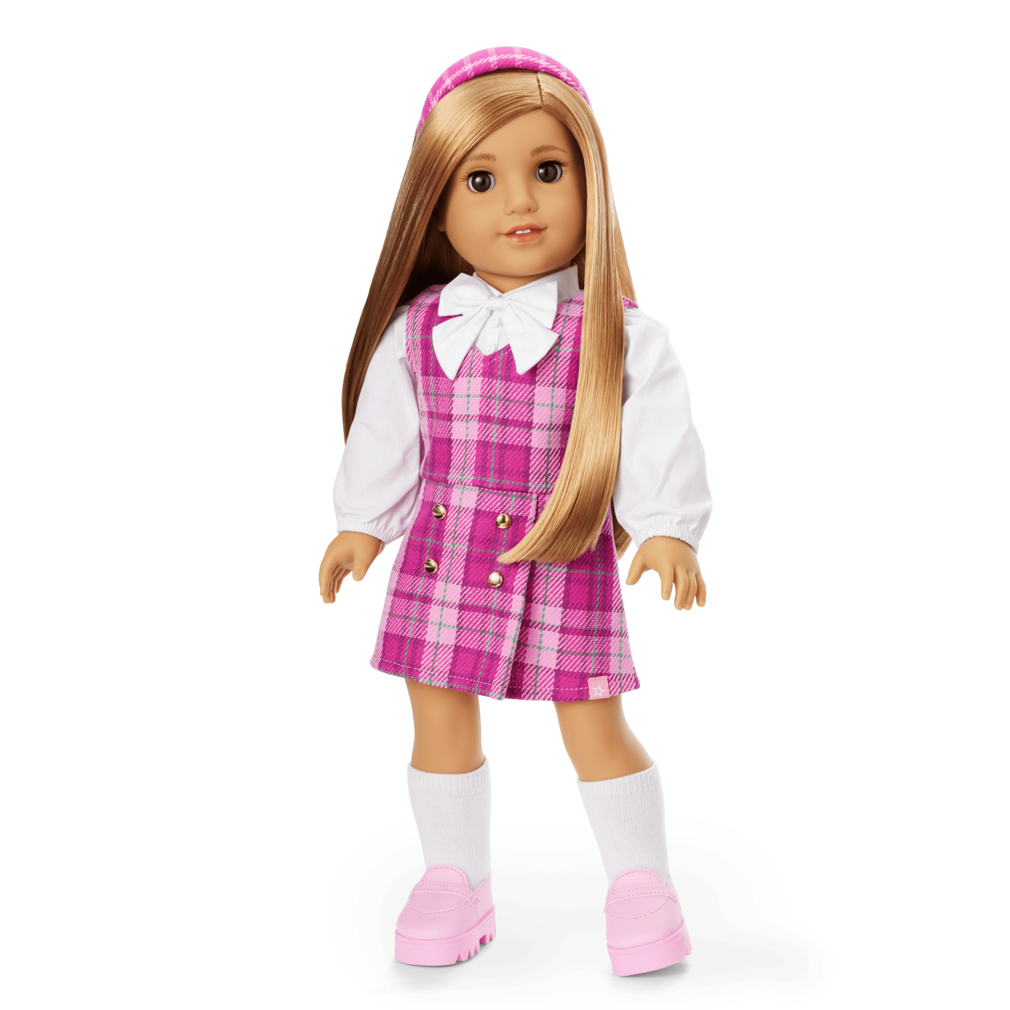 Pink & Preppy Outfit & We Heart Fashion Accessories for 18-inch Dolls - Image 3