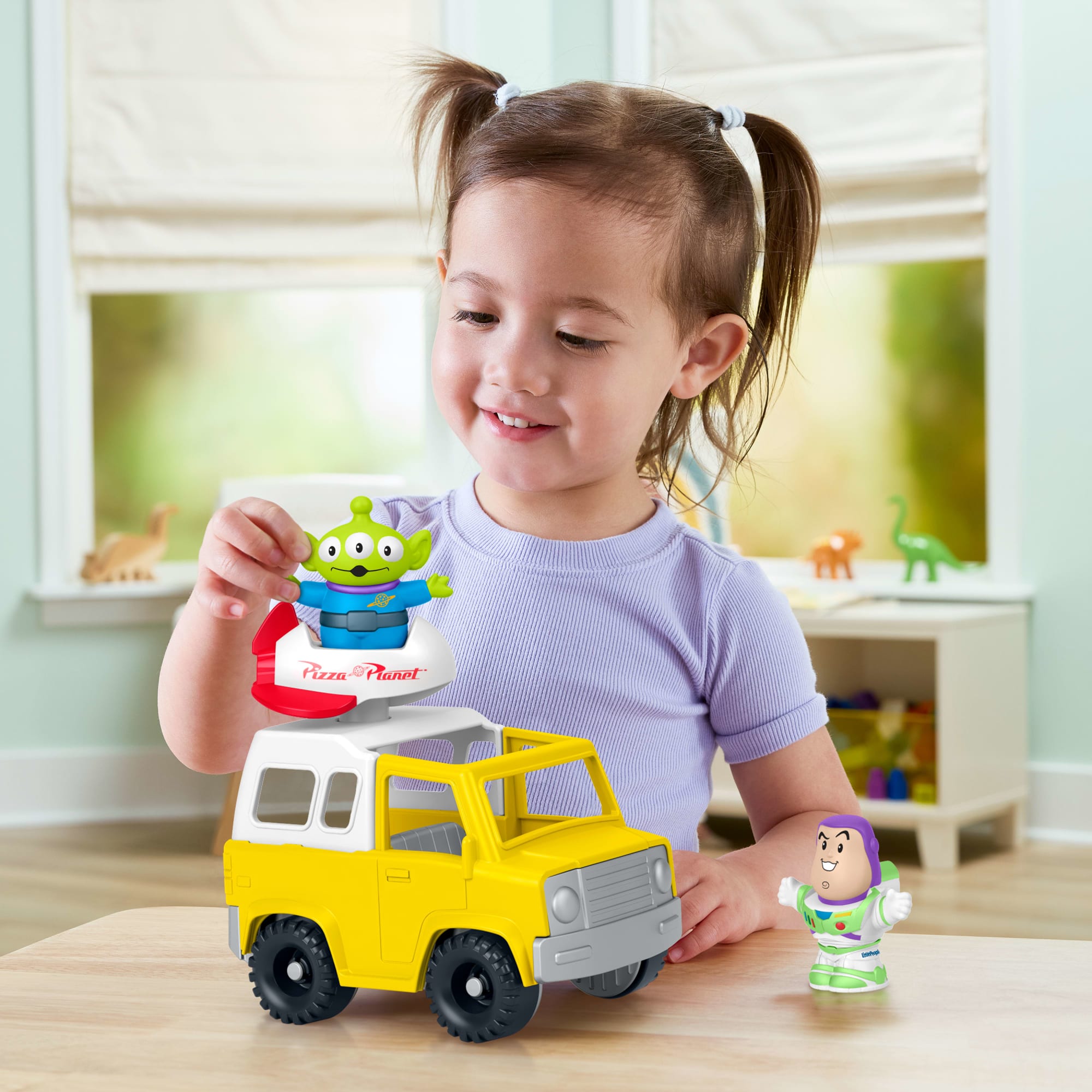 Fisher-Price-Little People Disney · Pixar Toy Story-Camion Pizza - Image 2