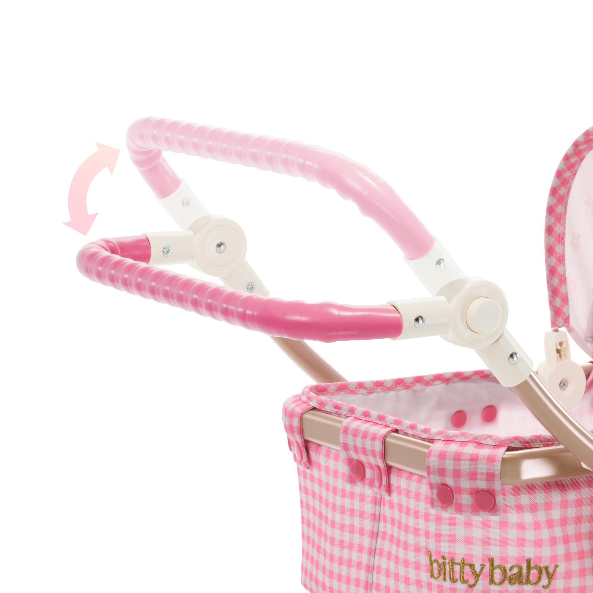 Bitty Baby® Luxe Bassinet Stroller - Image 5