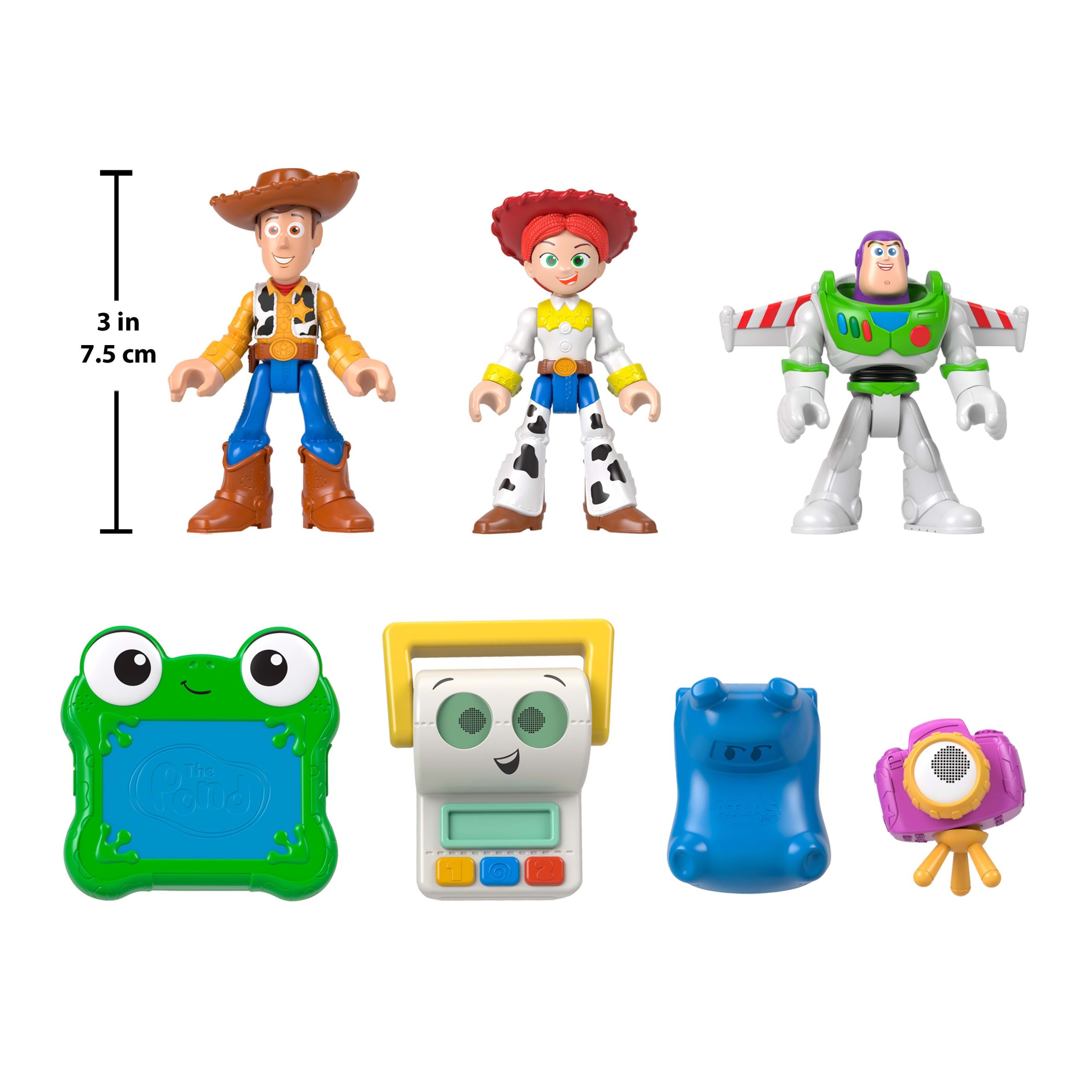 Imaginext Figures Inspired By Disney And Pixar Toy Story Movies. 3-Inch (Characters May Vary) - Image 4