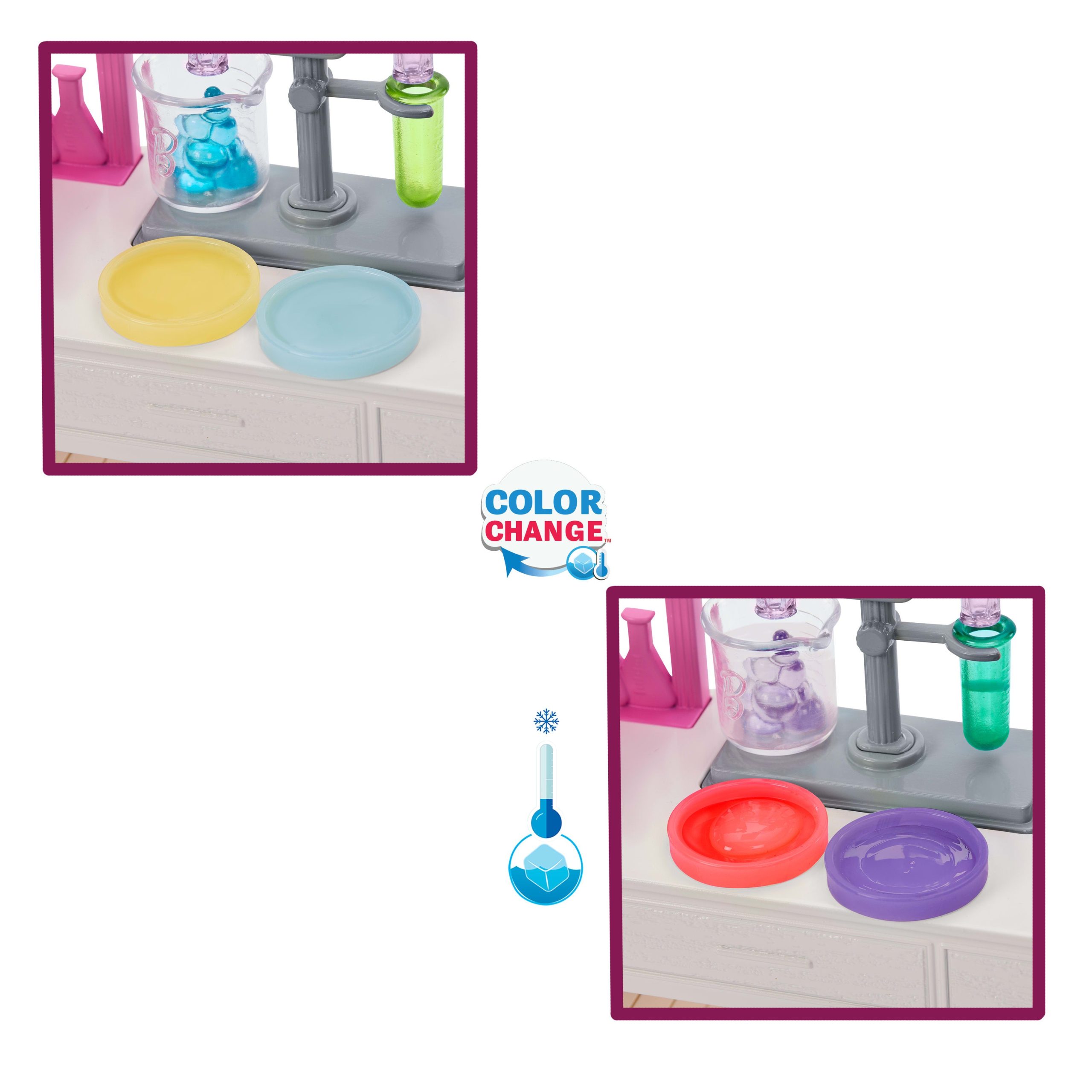 Barbie Careers Fashion Doll. Stem Science Lab Playset. Slime & Crystal Accessories. Themed Outfit - Image 3