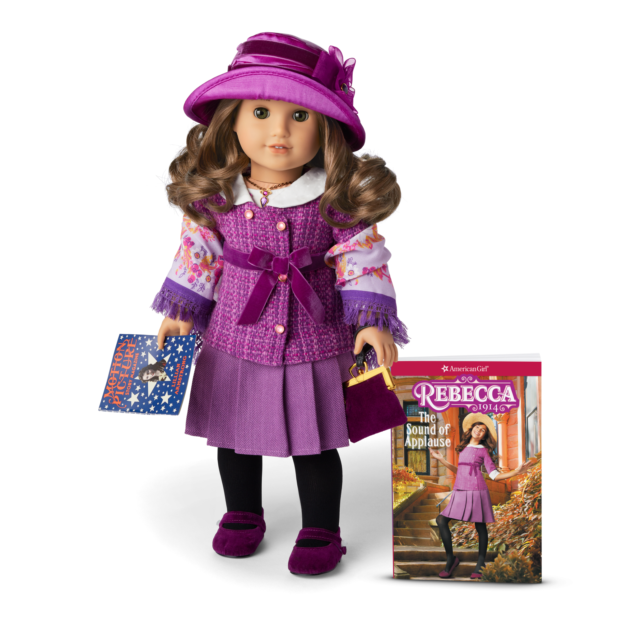 Rebecca Rubin™ 18-inch Doll. Book & Accessories (Historical Characters)