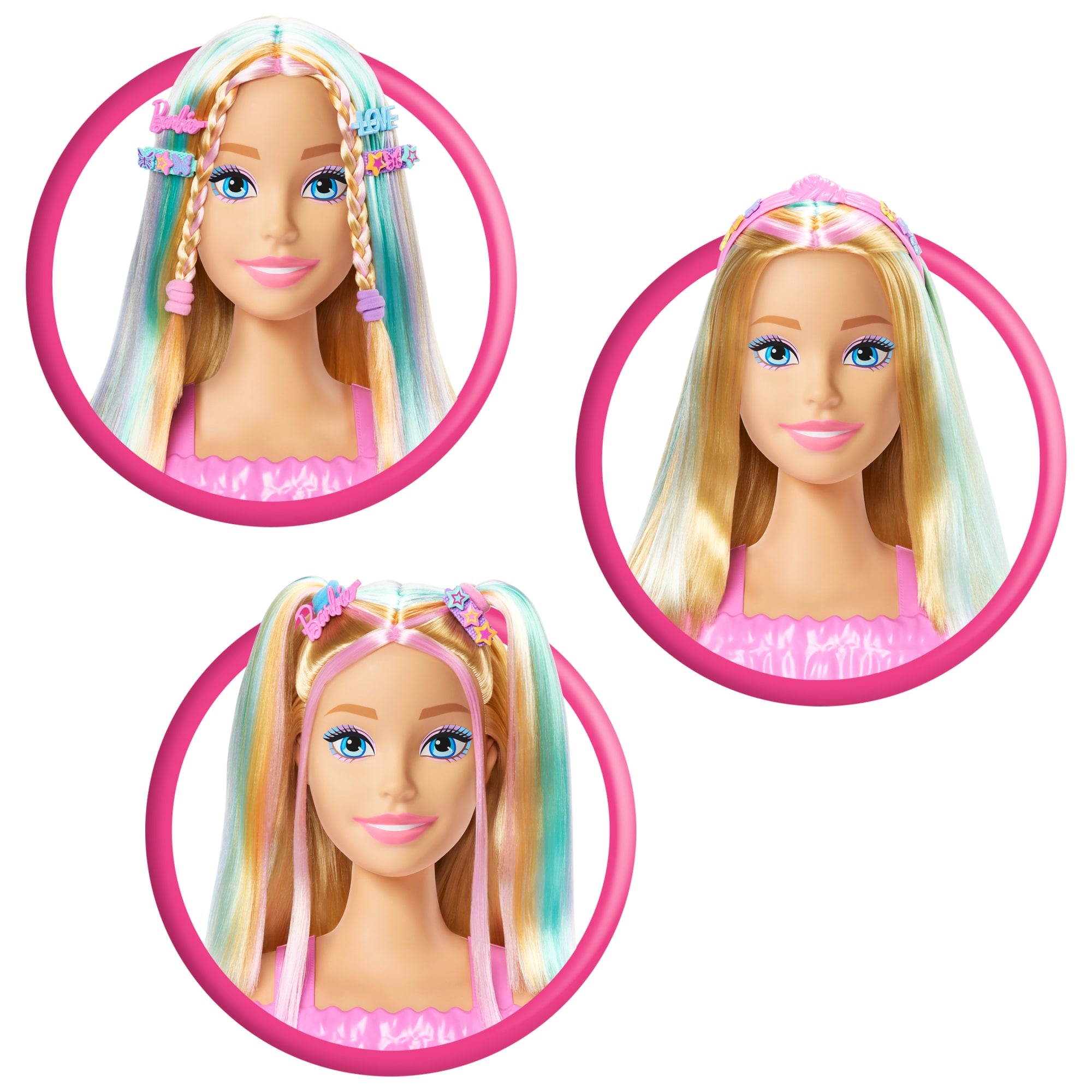 Barbie Tête à Coiffer. Cheveux Blonds. 20+ Accessoires - Image 4