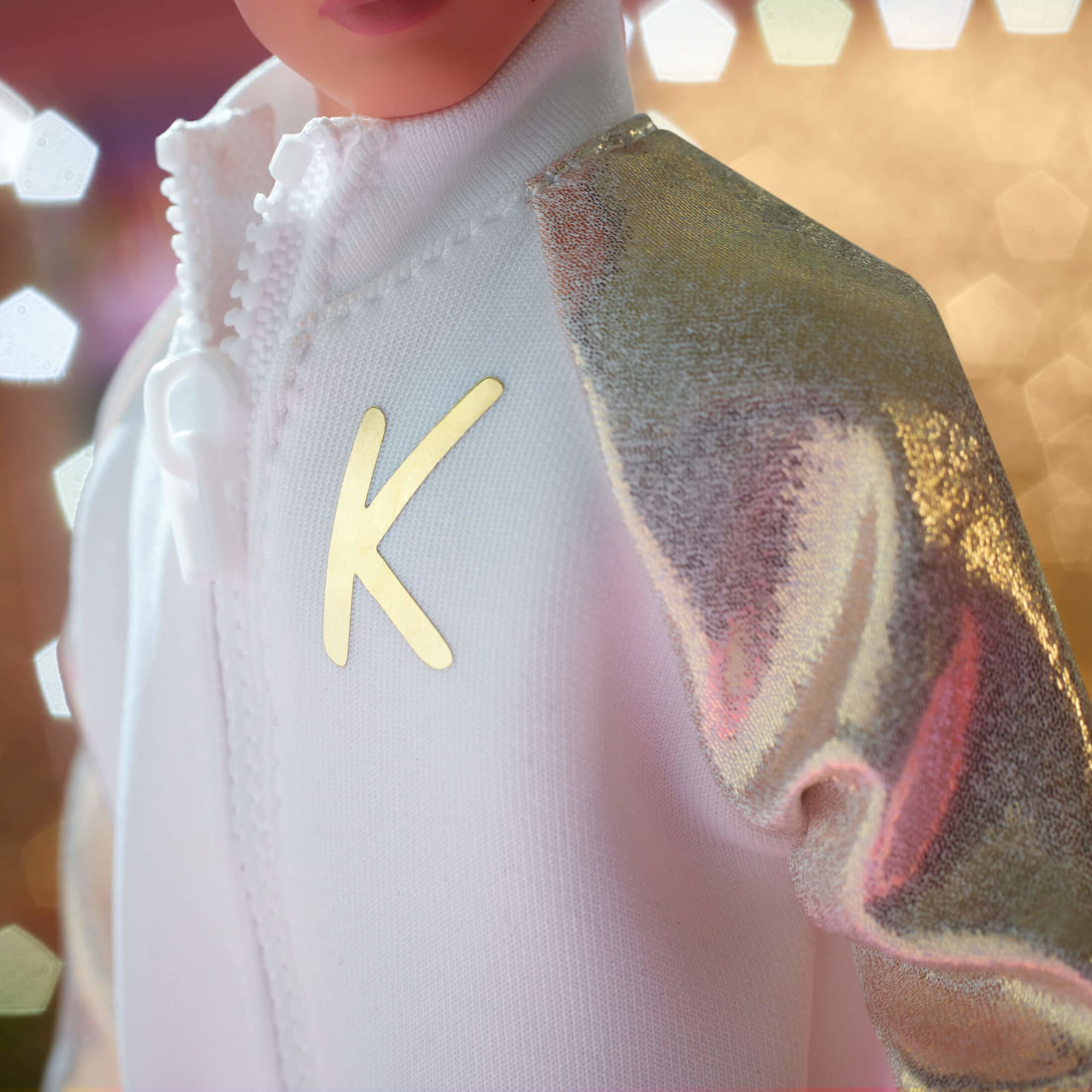 Ken Doll In White and Gold Tracksuit – Barbie The Movie - Image 4