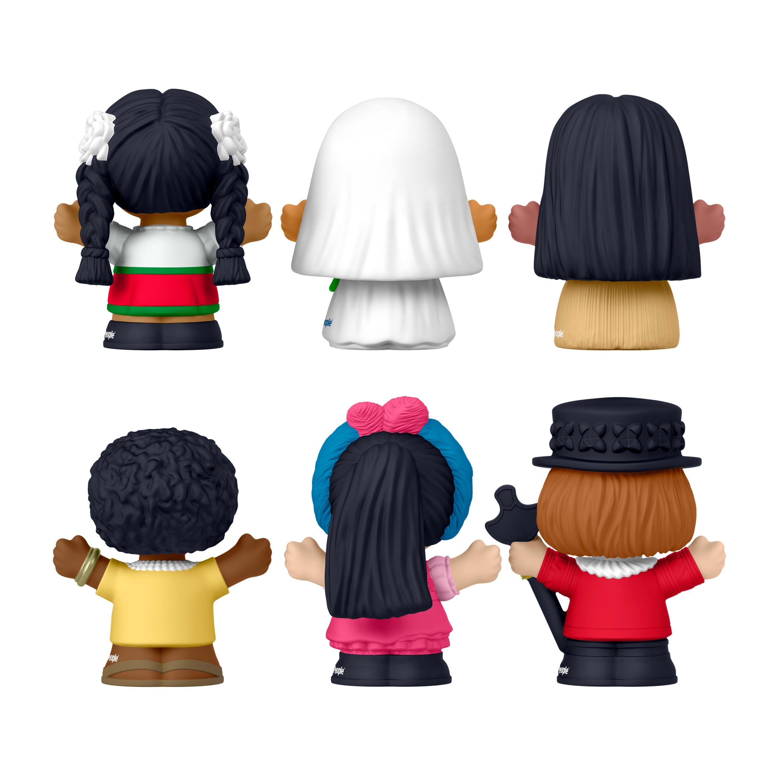 Little People Collector Disney It's A Small World Special Edition Set Fans. 6 Figures - Image 6