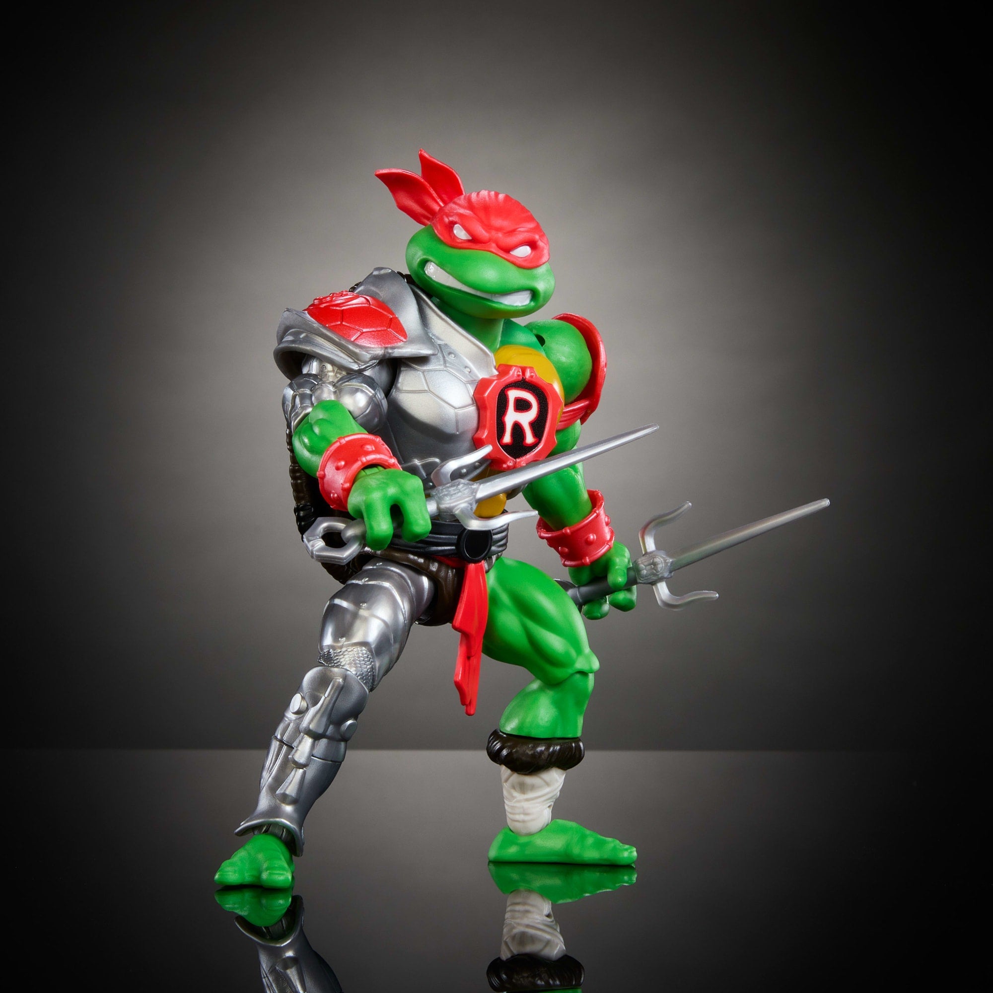 Masters of the Universe Turtles of Grayskull Figura de Acción Raphael de 5.5 pulgadas - Image 3
