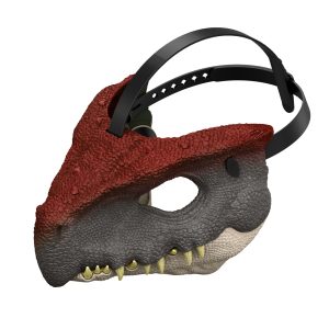 Jurassic World Rebirth Mutadon Dinosaur Movie Mask. Role Play Headgear. Jaw Opens For Chomp Action