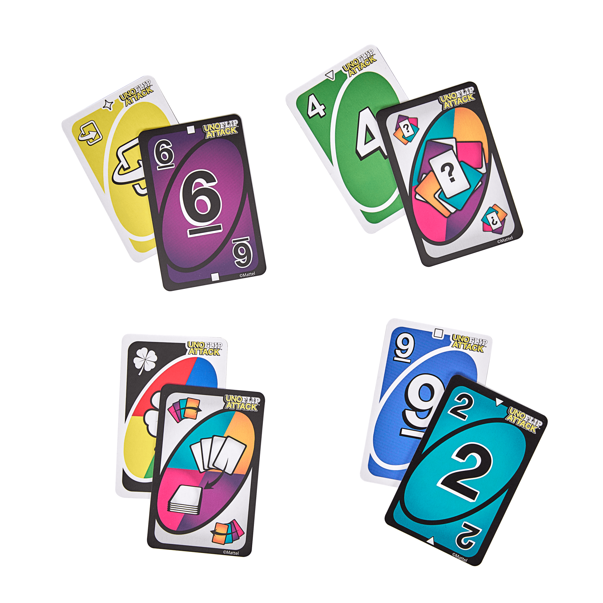UNO Flip Attack Card Game For Kids. Adults & Family Night - Image 5