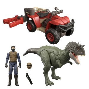 Jurassic World Coffret Véhicule Tout-Terrain Pince de Capture