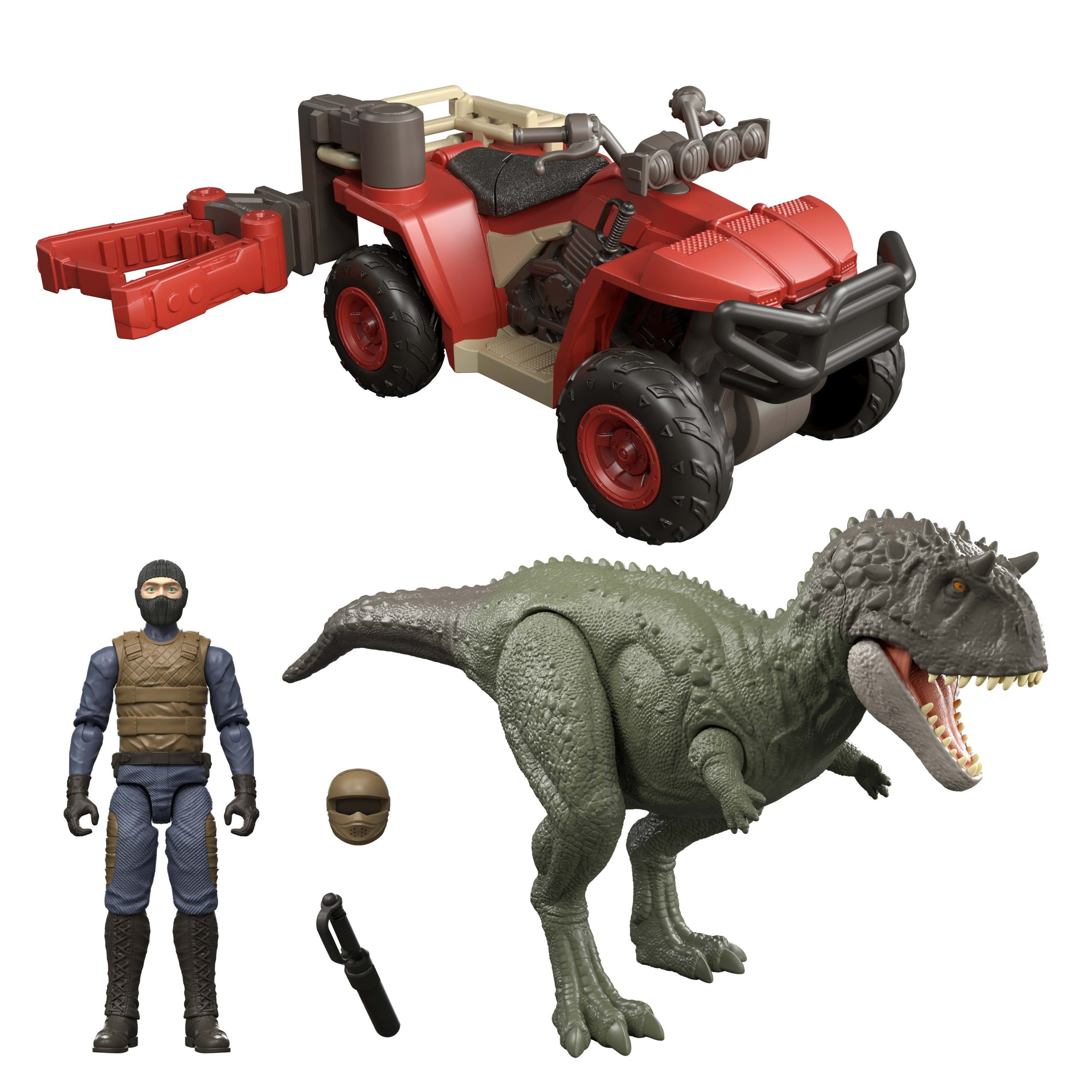 Jurassic World Coffret Véhicule Tout-Terrain Pince de Capture