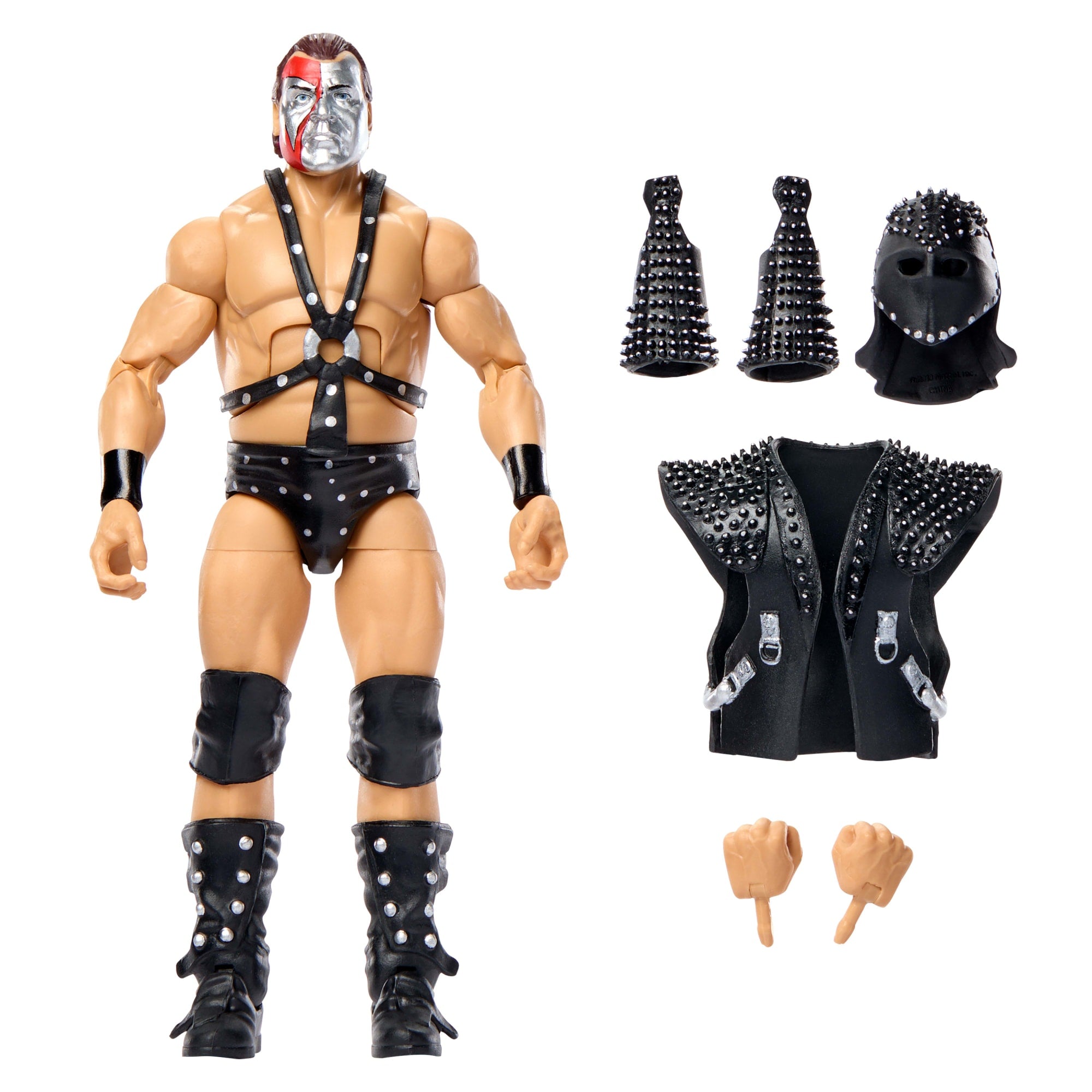 WWE Elite Demolition Ax Action Figure. Series #123 Set. 6-Inch Collectible With Accessories