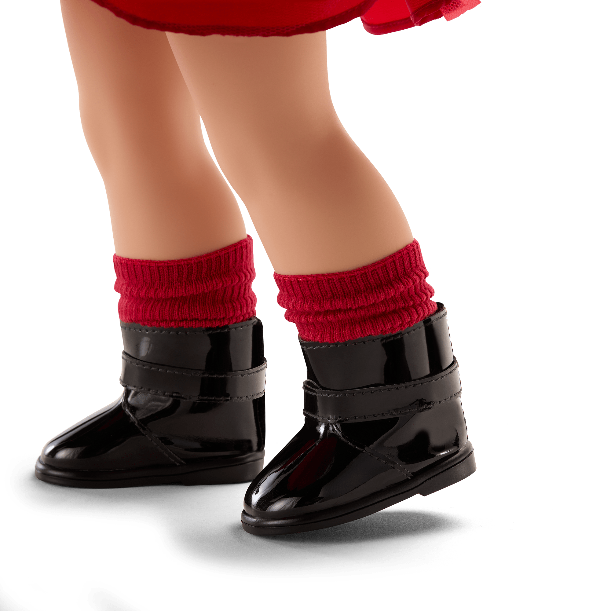 American Girl® x Something Navy Crimson Sparkle Sweater Dress for 18-inch Dolls - Image 6