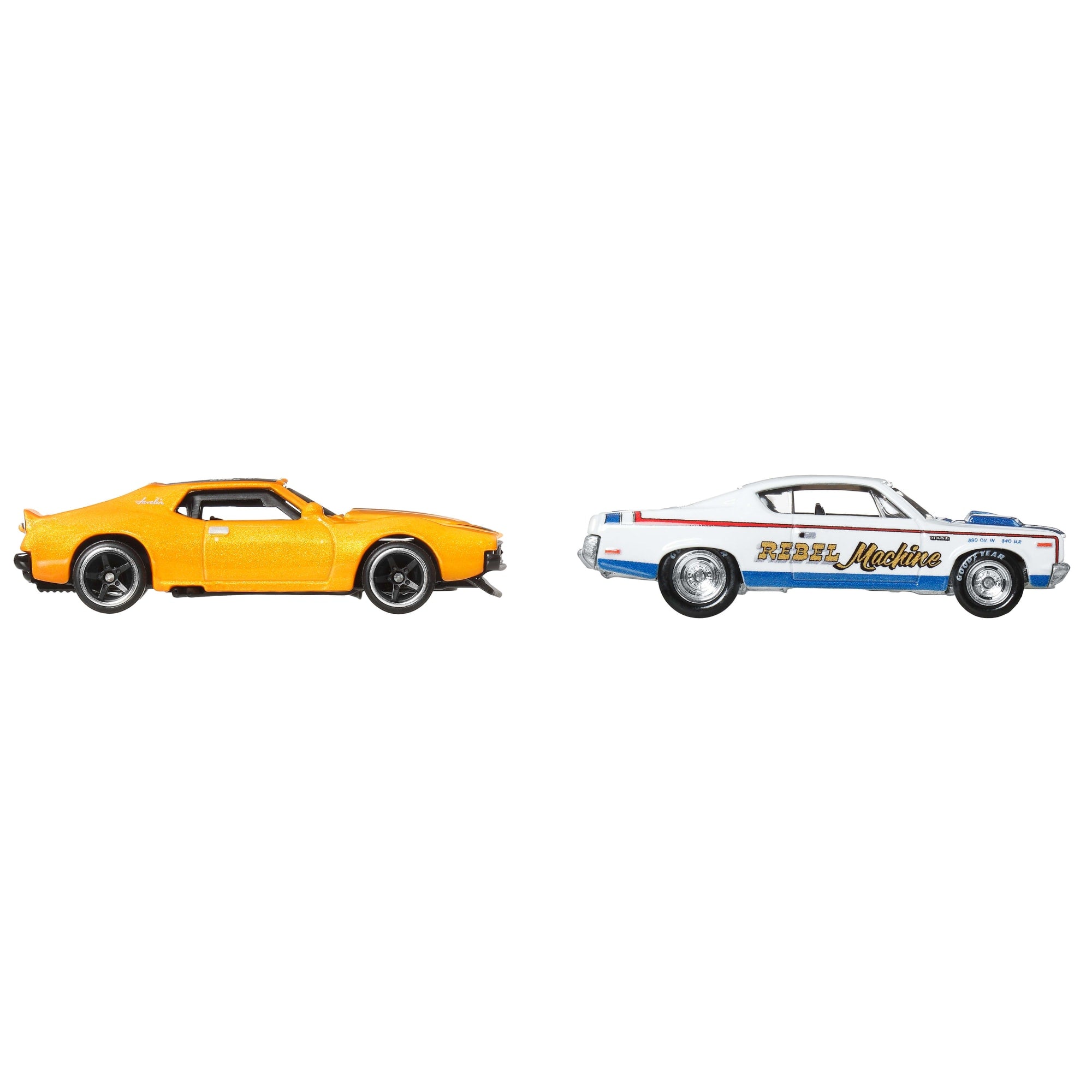 Hot Wheels Premium Car Culture 2-Pack '71 AMC Javelin & AMC Rebel Machine - Image 4