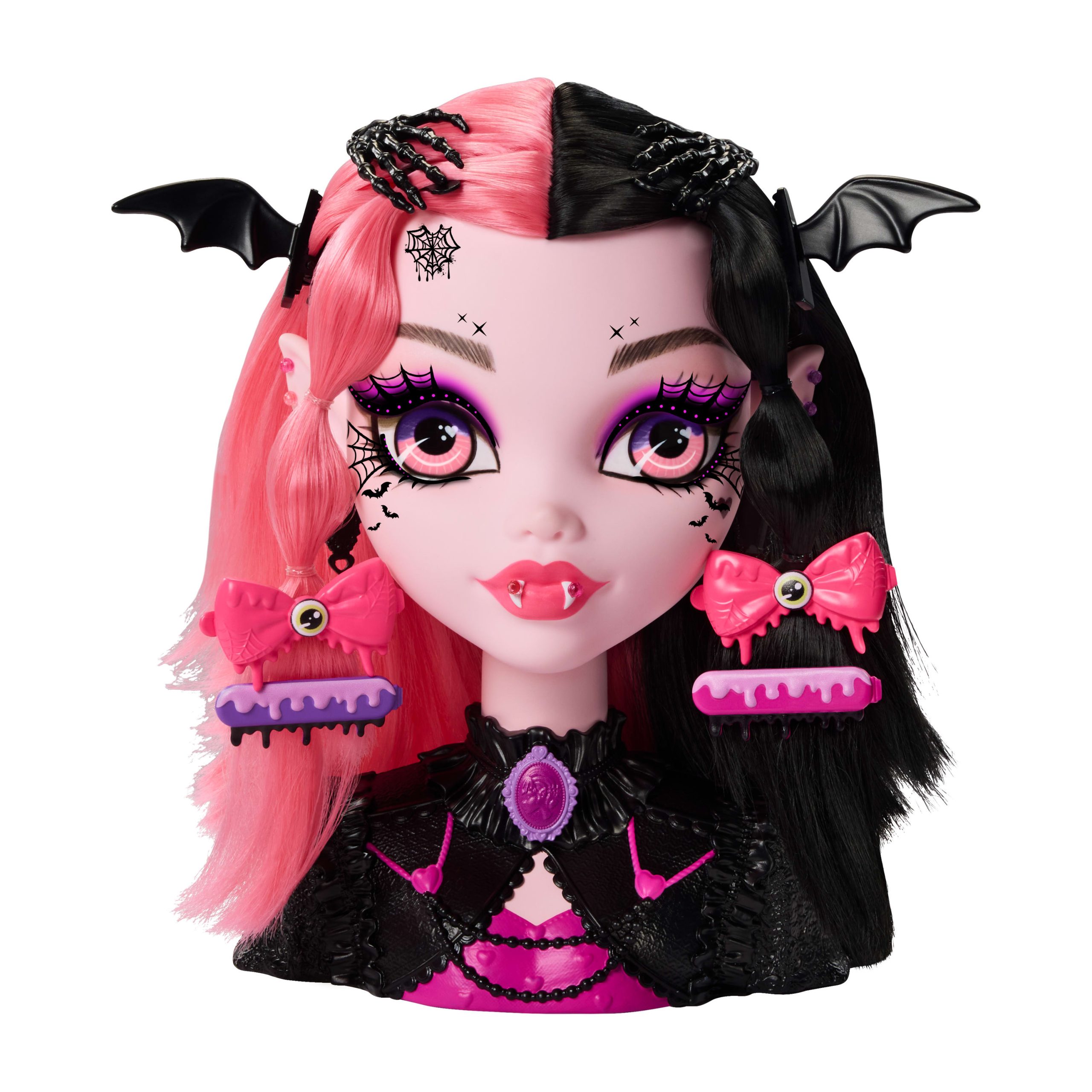 Monster High Tête à Coiffer Draculaura - Image 5