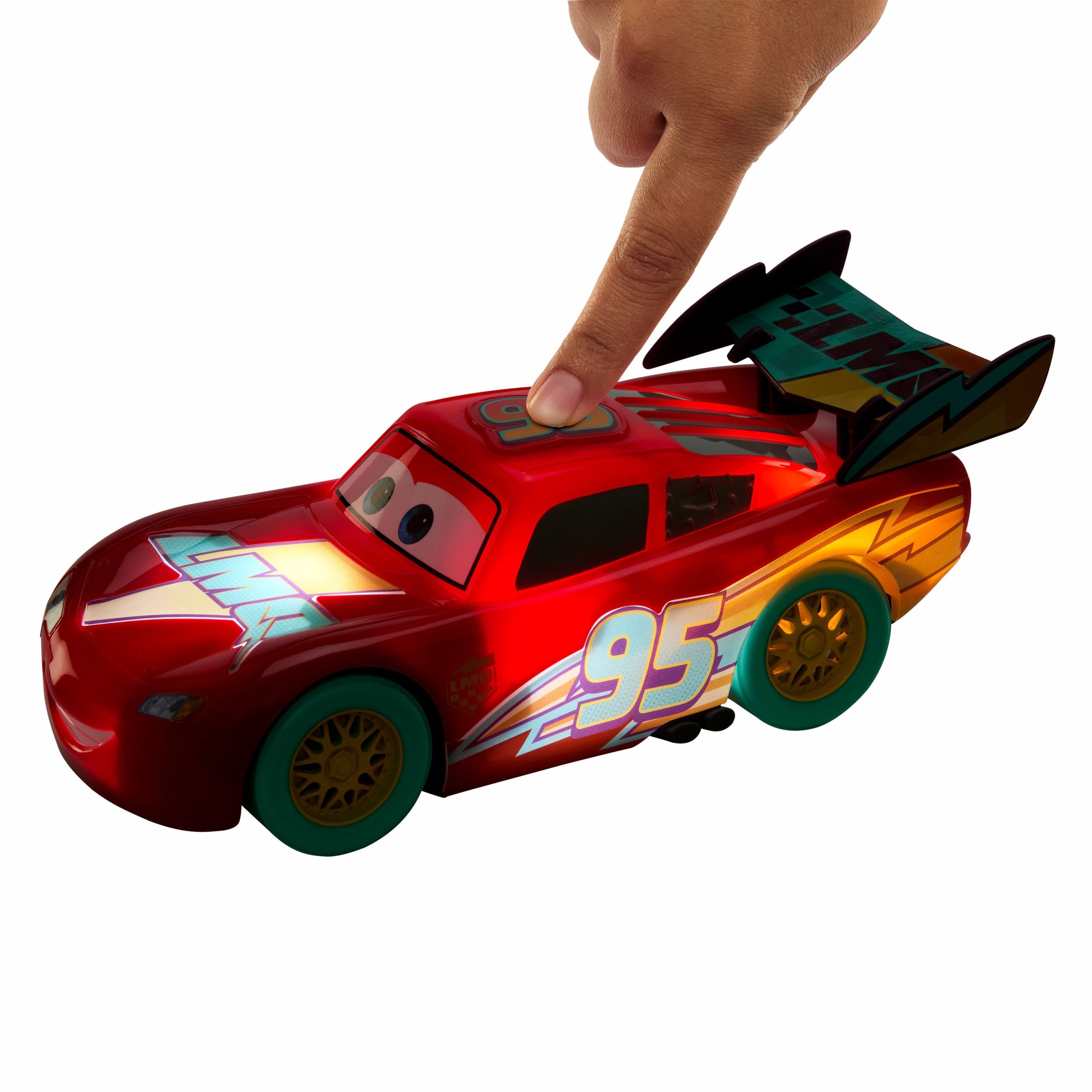 Disney Pixar Cars Véhicule Flash Mcqueen Race To Celebrate Sons et Lumières - Image 2