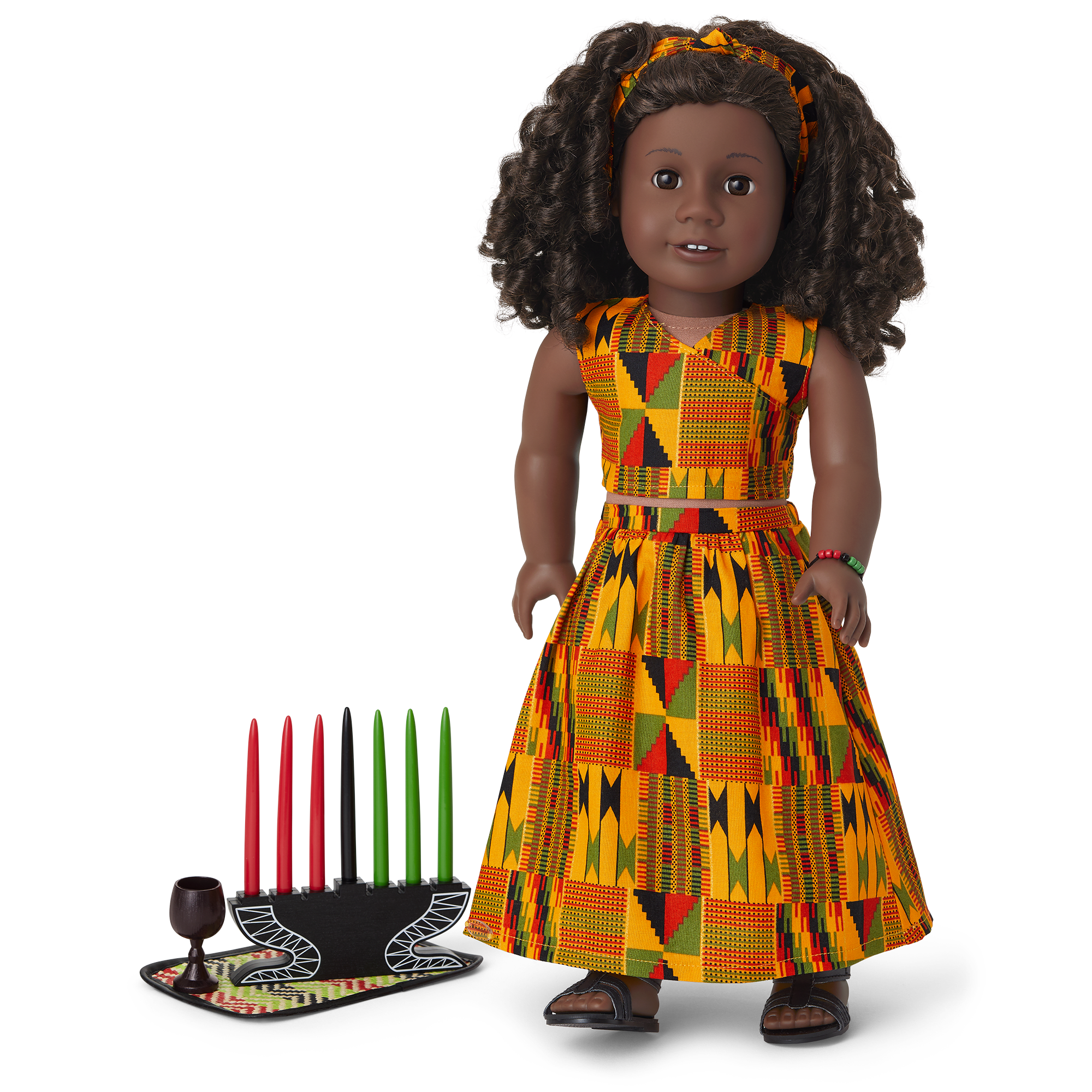 Kwanzaa Celebration Outfit for 18-inch Dolls - Image 2