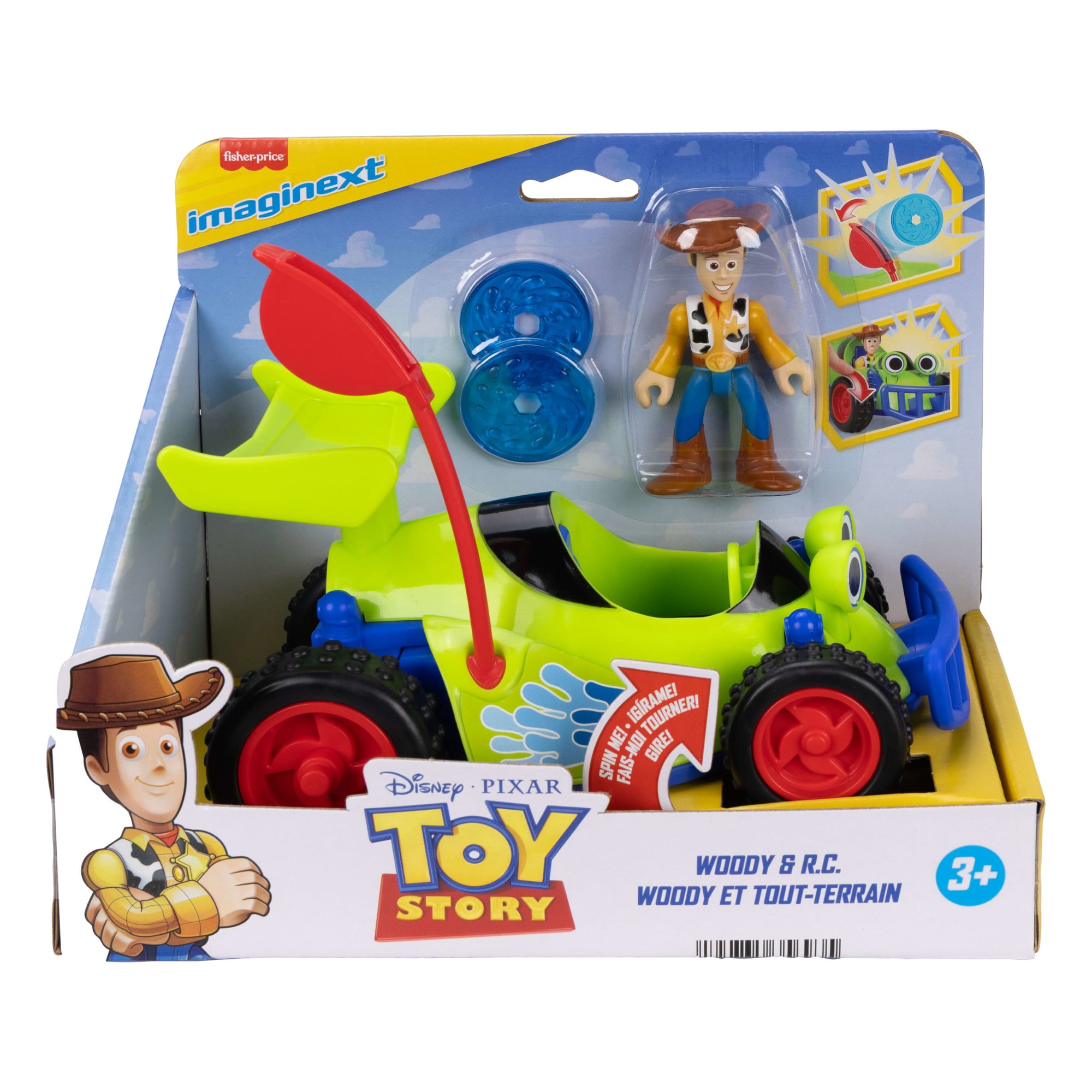 Imaginext Project Target Figura de Accion Pack con Woody y RC - Image 6
