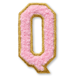 AGâ„¢ Letter Q Stick-On Patch