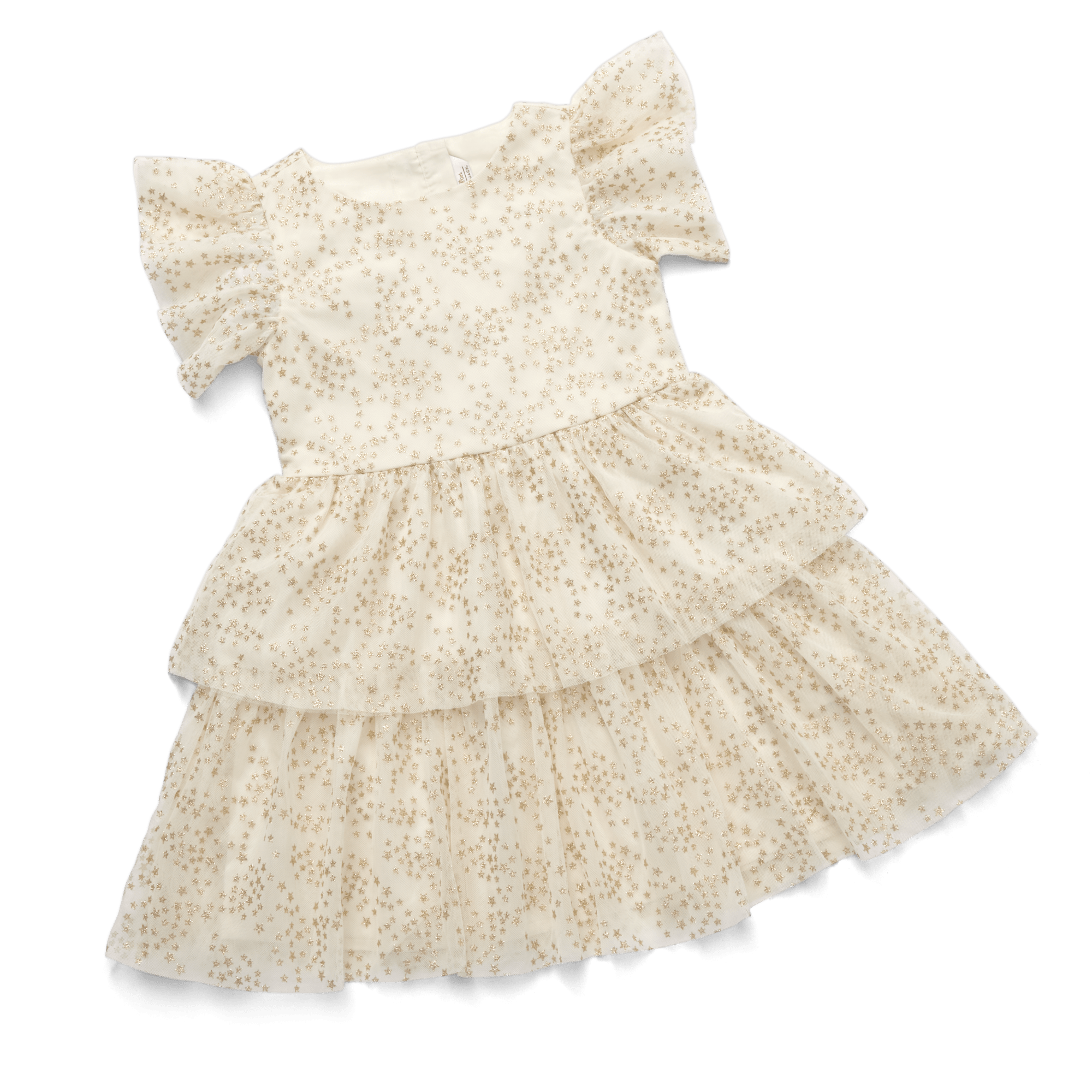 American Girl® x Janie and Jack Sparkly Cream Celebration Dress for Little Girls & Girls - Image 2