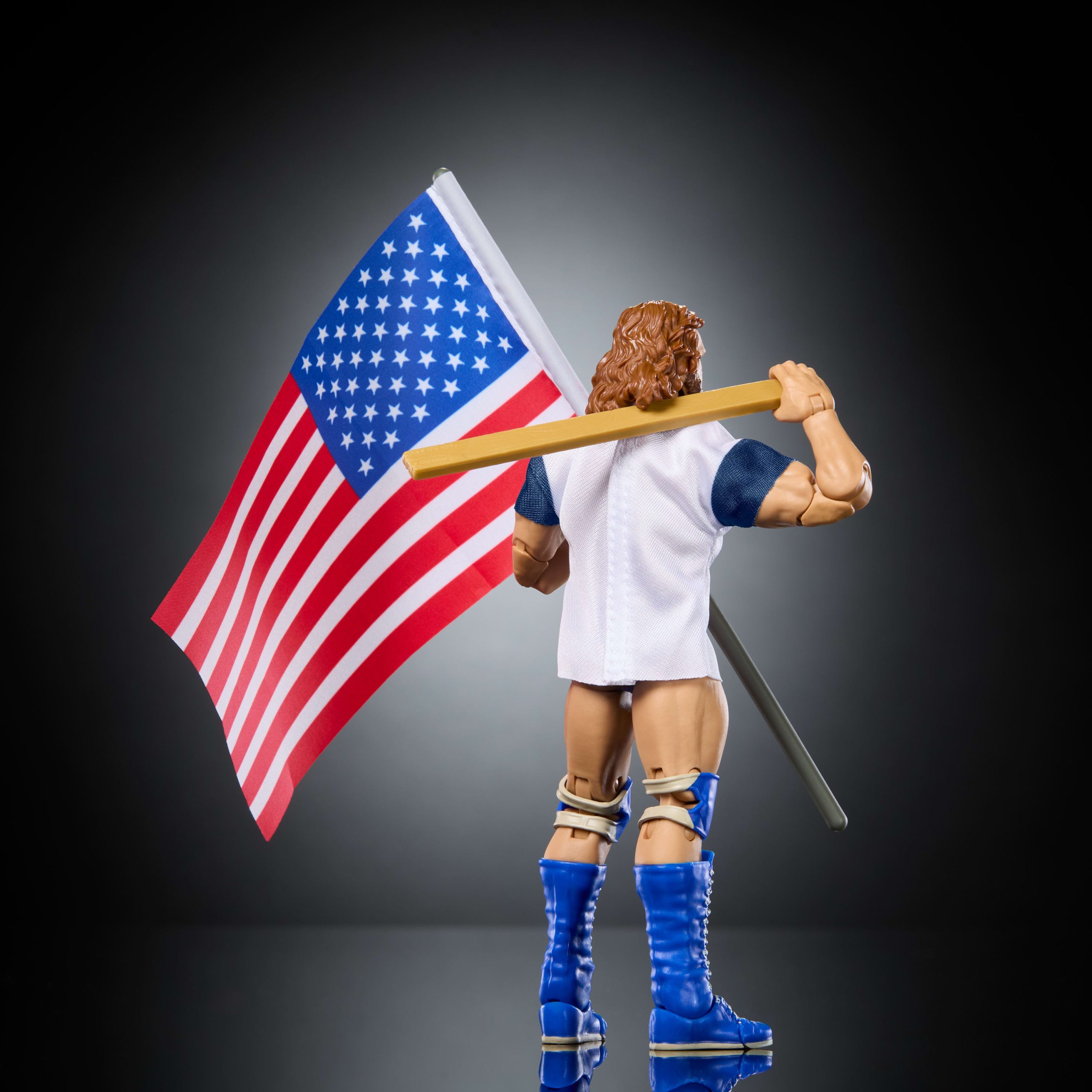 WWE Ultimate Legends Action Hacksaw Jim Duggan Figure - Image 4
