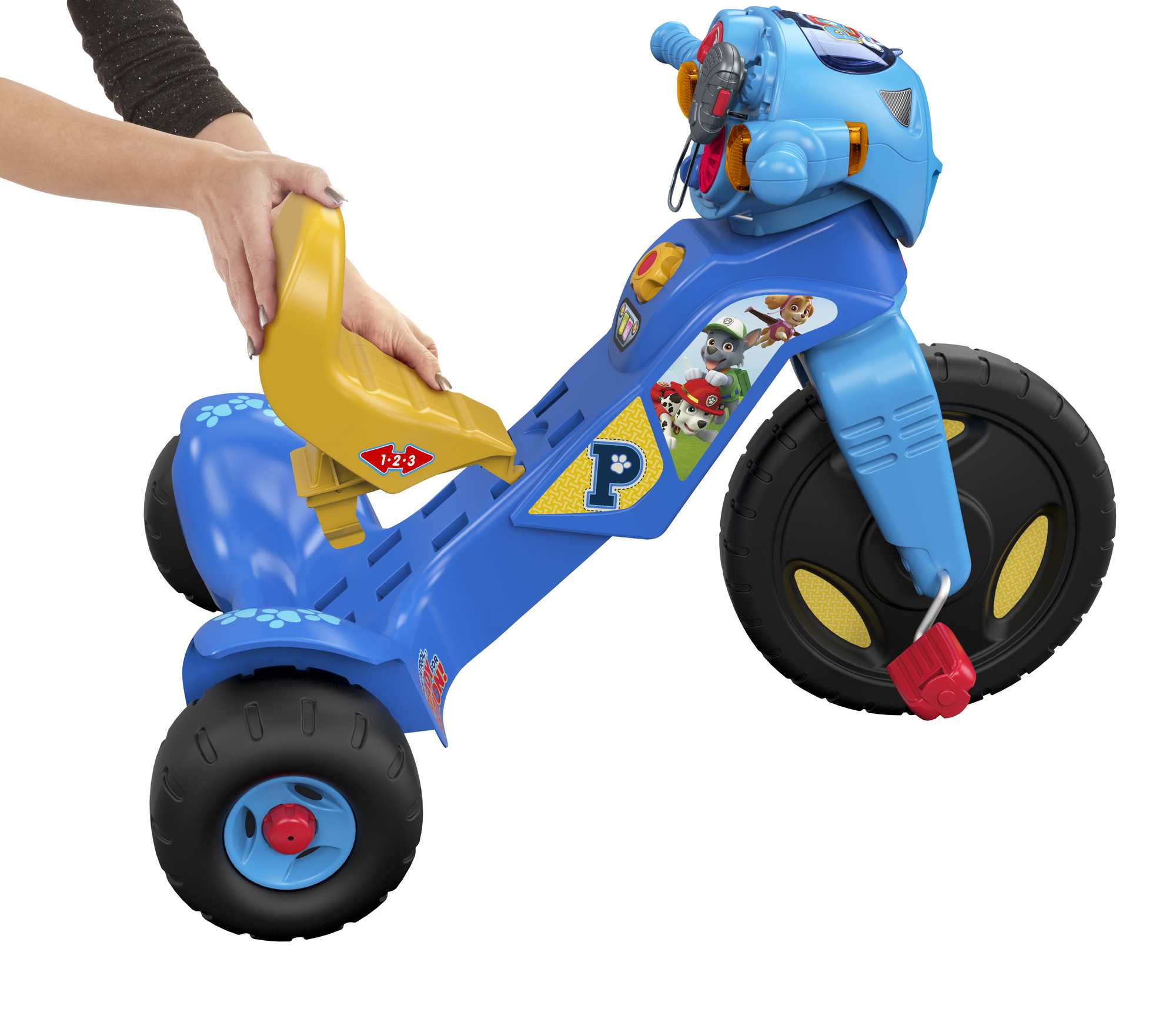 Fisher-Price Nickelodeon Paw Patrol Lights & Sounds Trike - Image 2