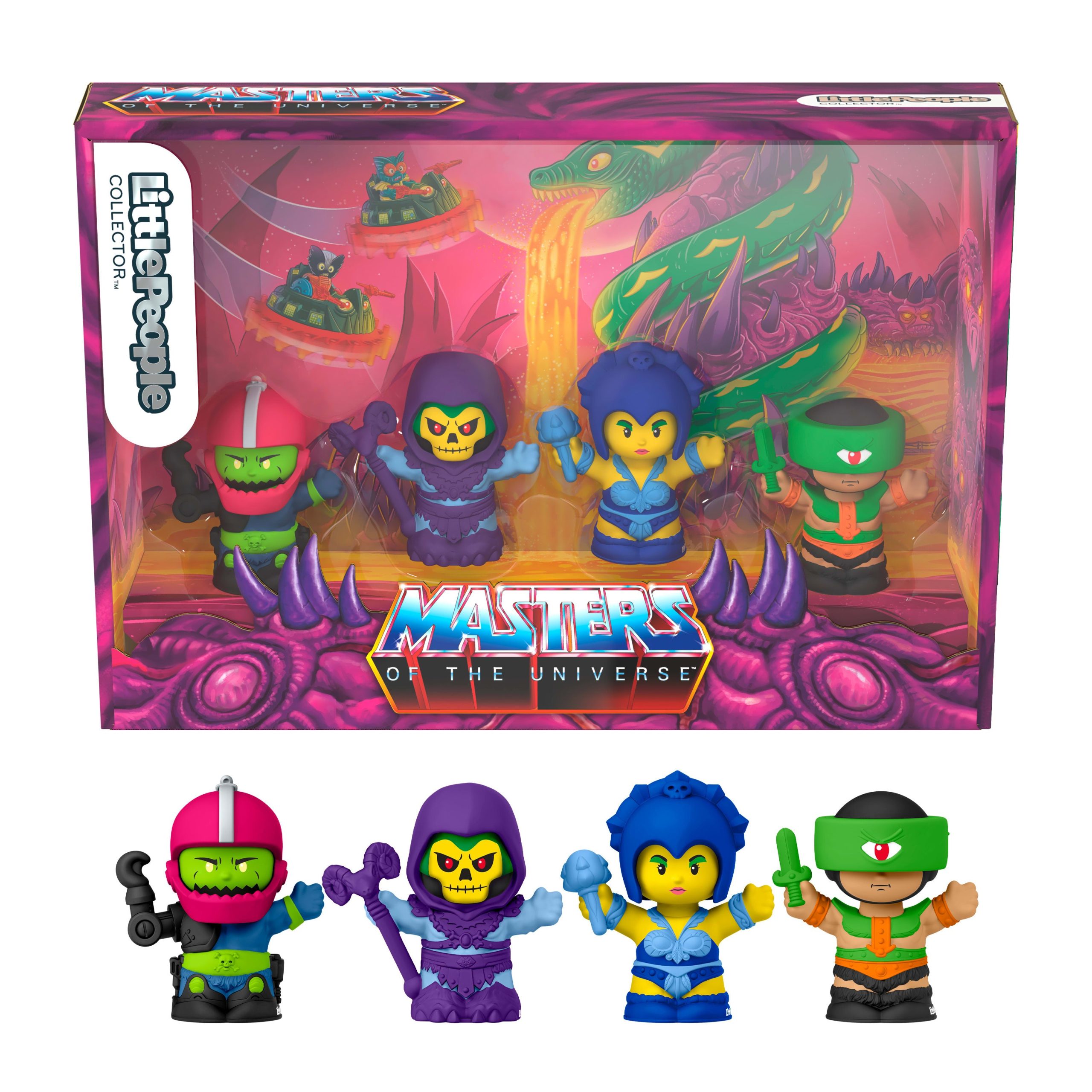 Little People Collector Masters Of The Universe: EVil Warriors Set For Fans. 4 Figures