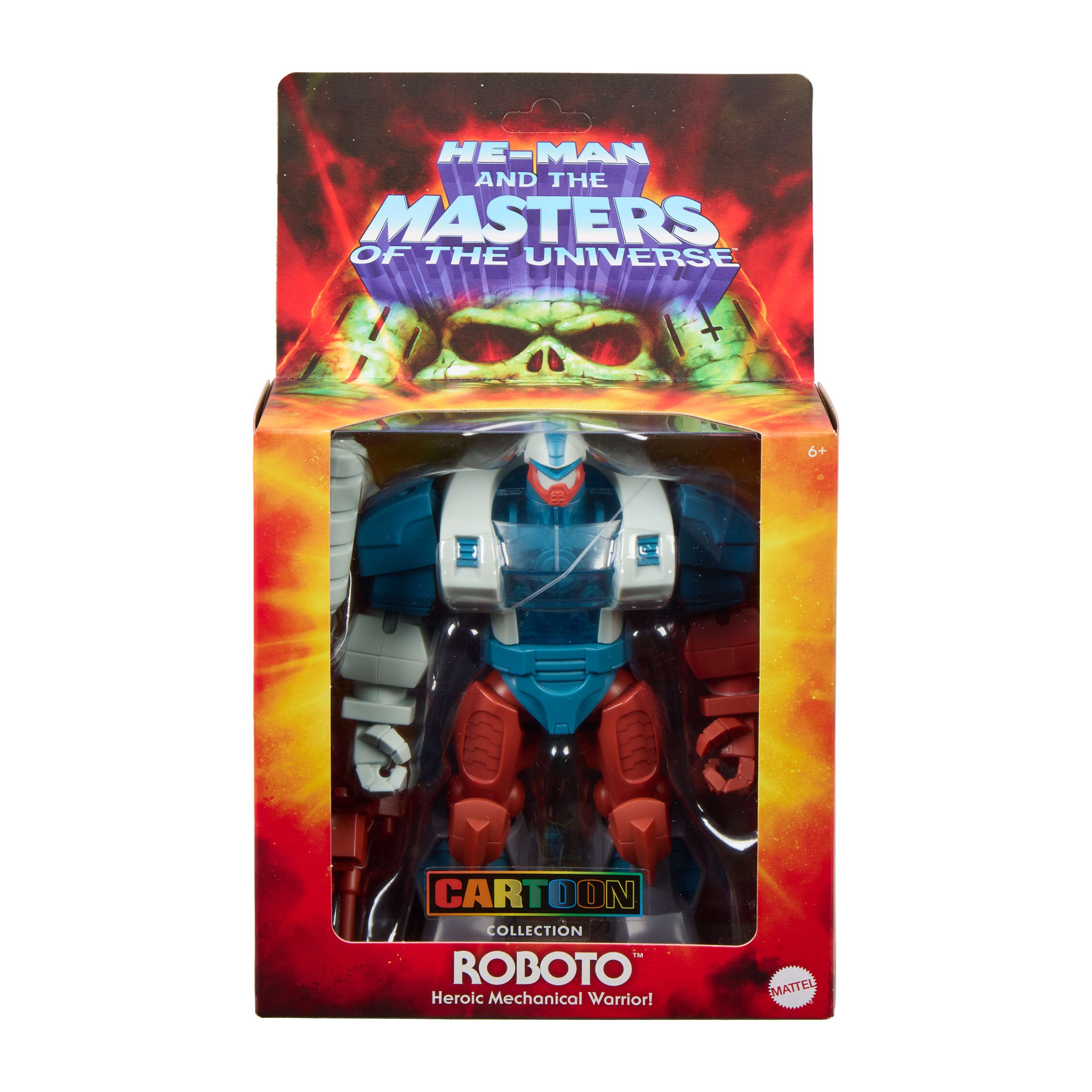 Masters Of The Universe Origins 200X Cartoon Collection Roboto 5.5 Inch Deluxe Action Figure Toy - Image 6