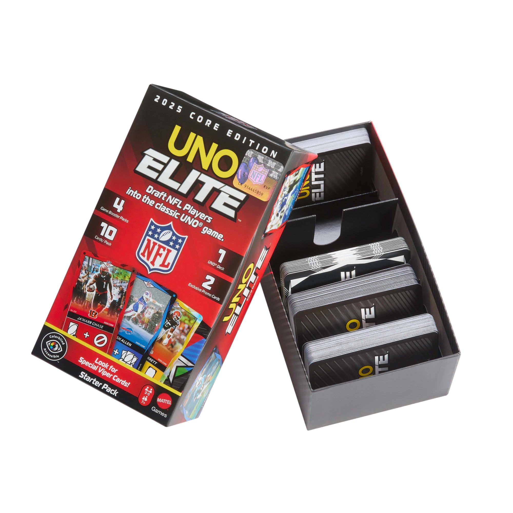 UNO Elite NFL Jogo de Cartas Pacote Inicial - Image 3